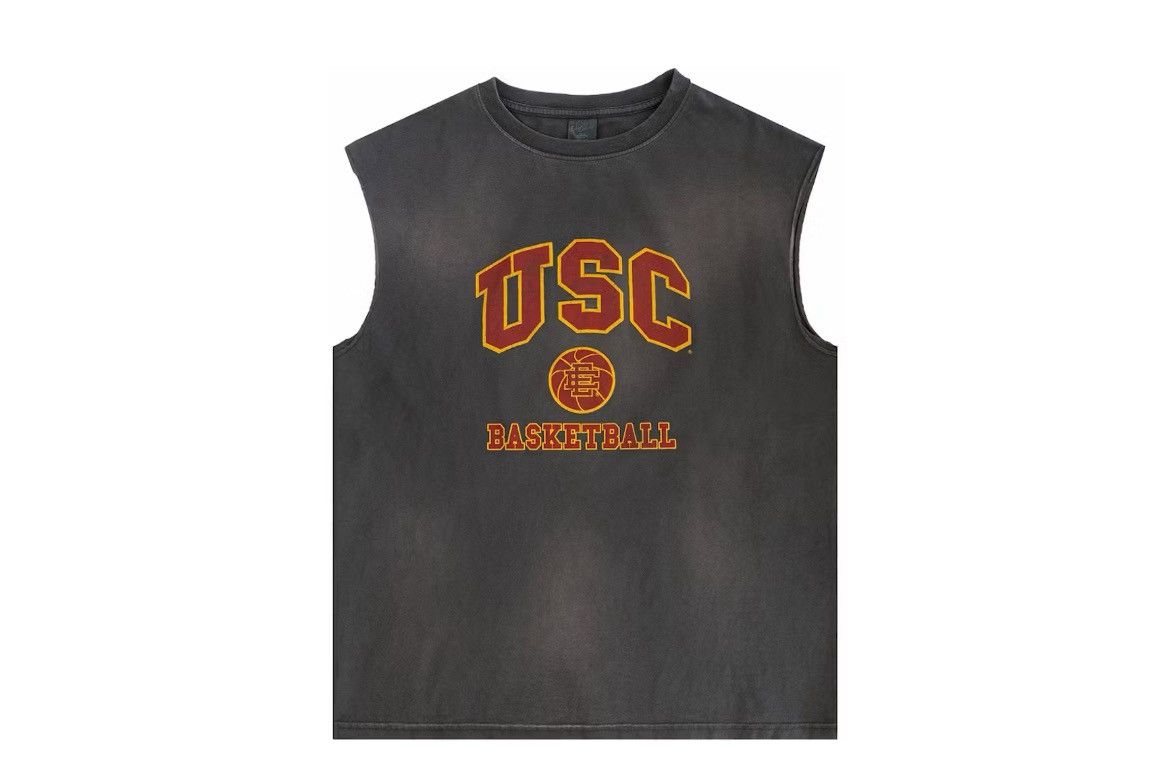 Eric Emanuel Eric Emanuel EE washed grey USC Trojans cutoff shirt Size US M / EU 48-50 / 2 - 1 Thumbnail