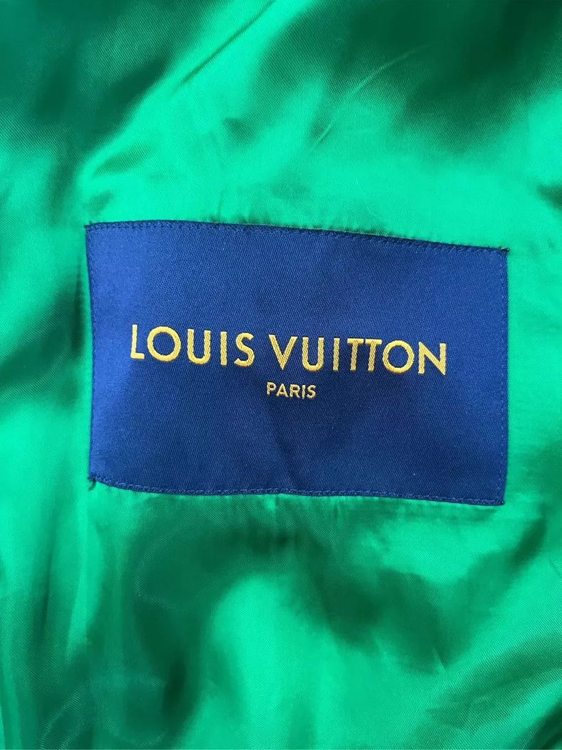 Louis Vuitton Louis Vuitton Green Varsity Jacket-2506 Size US L / EU 52-54 / 3 - 4 Thumbnail