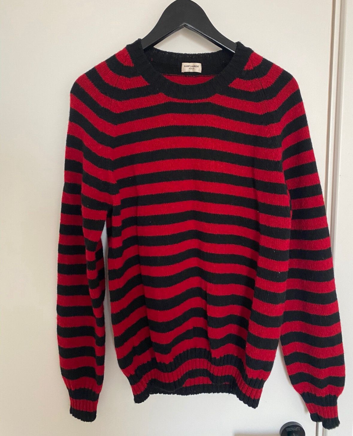 Saint Laurent Paris Saint laurent paris hedi stripe sweater Size US XL / EU 56 / 4 - 1 Thumbnail