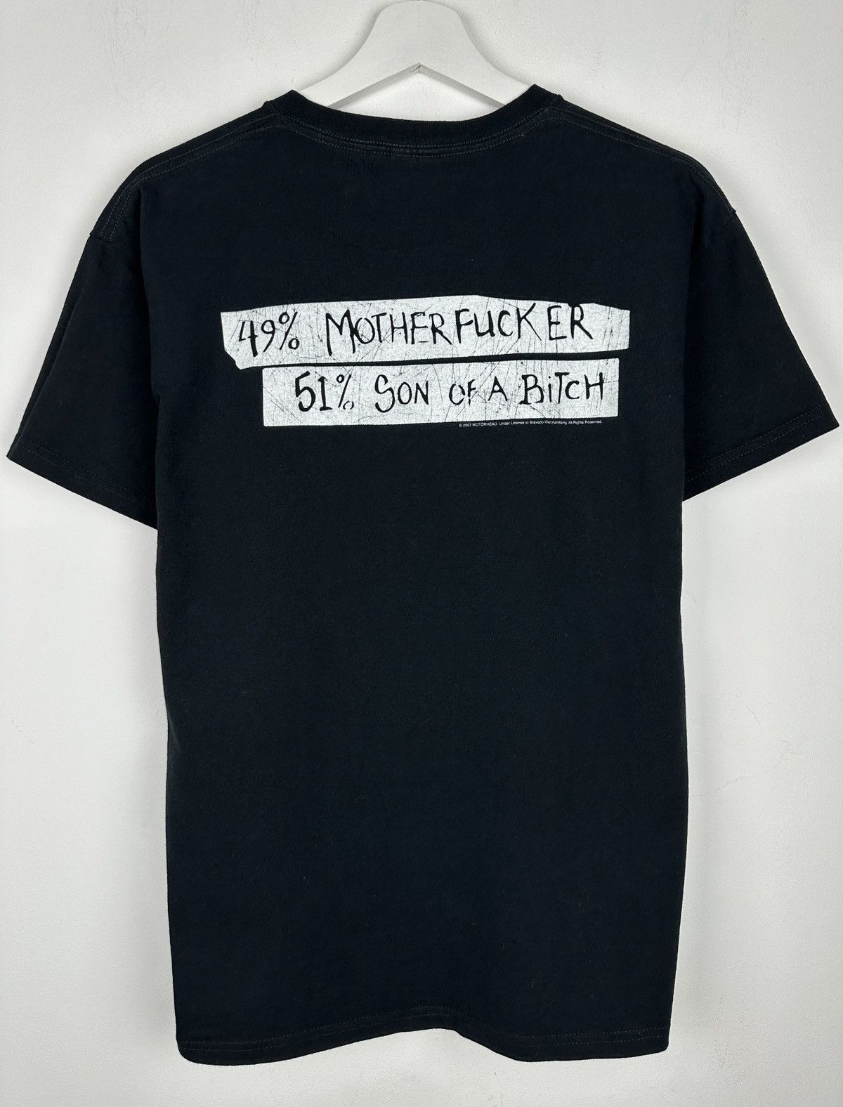 Band Tees Motorhead Son Of A Bitch Lemmy Kilmister Graphic T Shirt Size US M / EU 48-50 / 2 - 2 Thumbnail