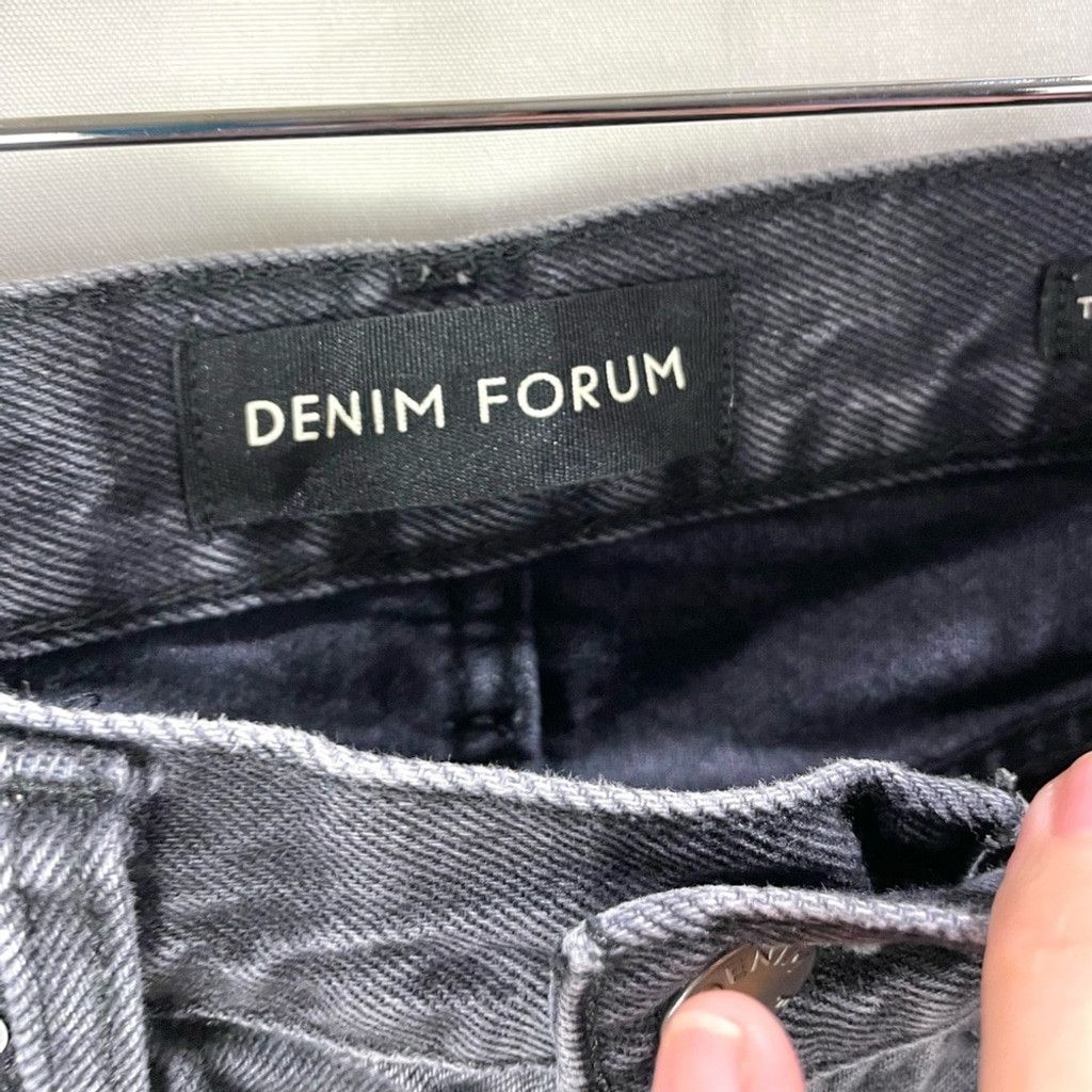 Other Denim Forum The '90s Vintage Maxi Jean Skirt Size 24 Size 24" / US 00 / IT 34 - 8 Thumbnail