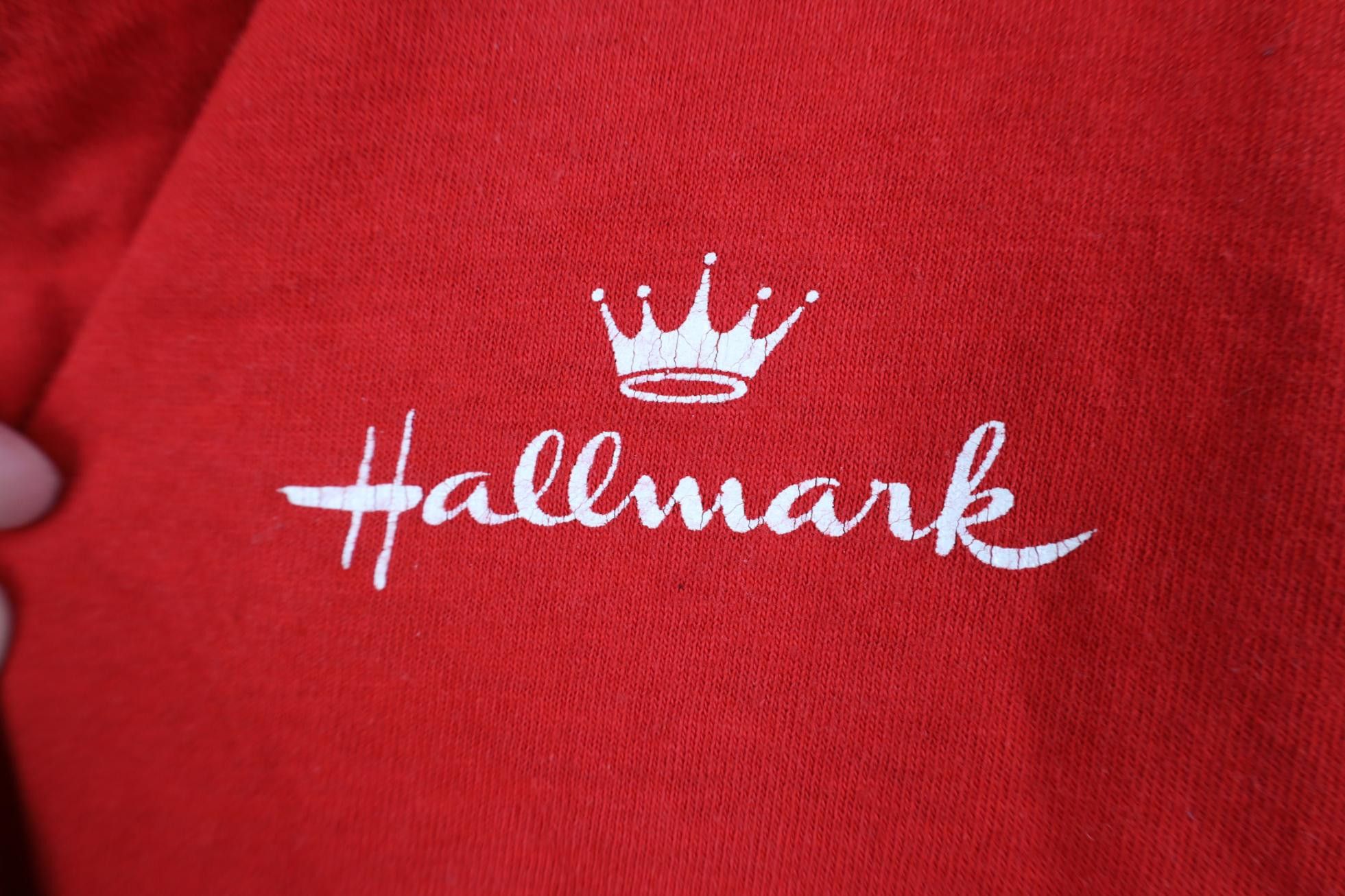 Vintage Vintage 90s Hallmark Merry Christmas Long Sleeve T-Shirt USA Size XL / US 12-14 / IT 48-50 - 4 Thumbnail