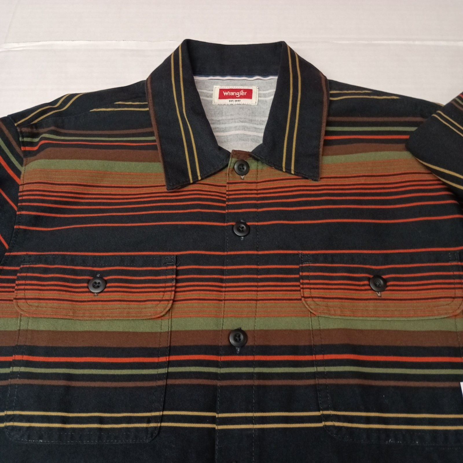 Wrangler Wrangler Jacket Overshirt Workwear Shacket Size M Caviar Size US M / EU 48-50 / 2 - 4 Thumbnail