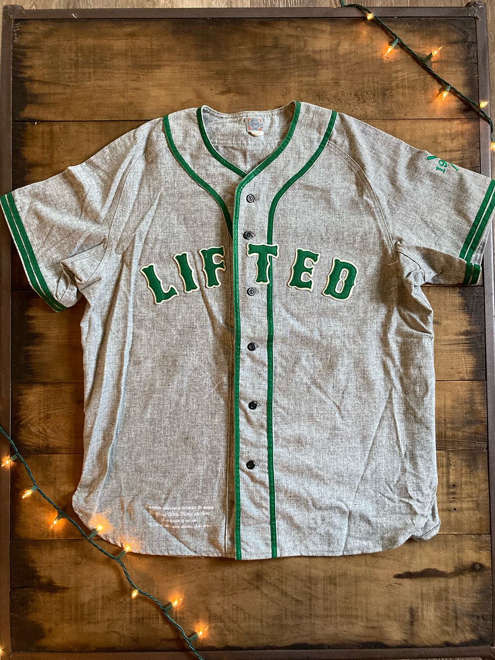 Ebbets Field Flannels 2014 LRG x Ebbets "Lifted" Wool Jersey Size US XL / EU 56 / 4 - 1 Thumbnail