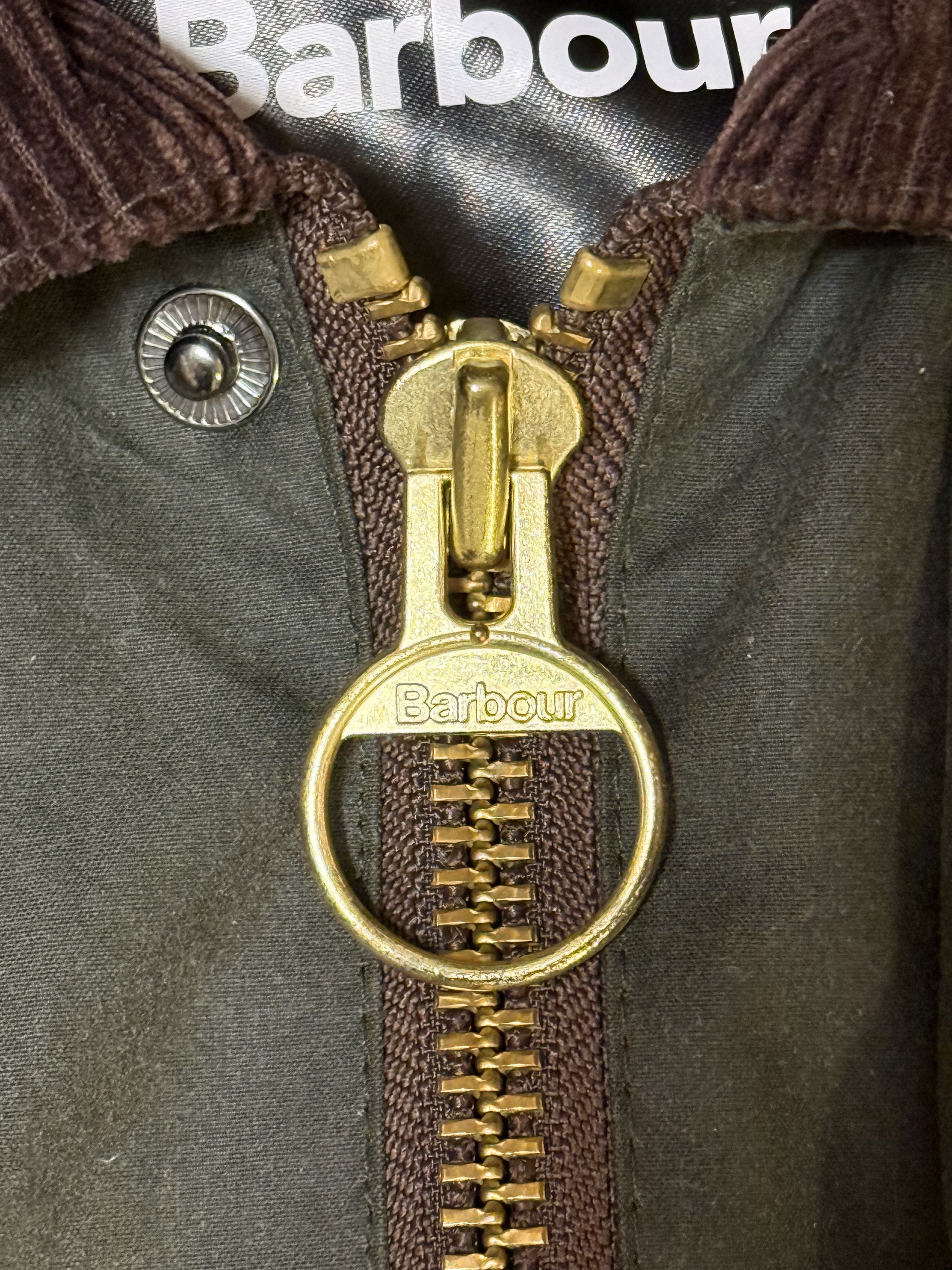Barbour Barbour Beaufort Wax Jacket Sage C38 + Hood, Wax & Pins Size US M / EU 48-50 / 2 - 5 Thumbnail