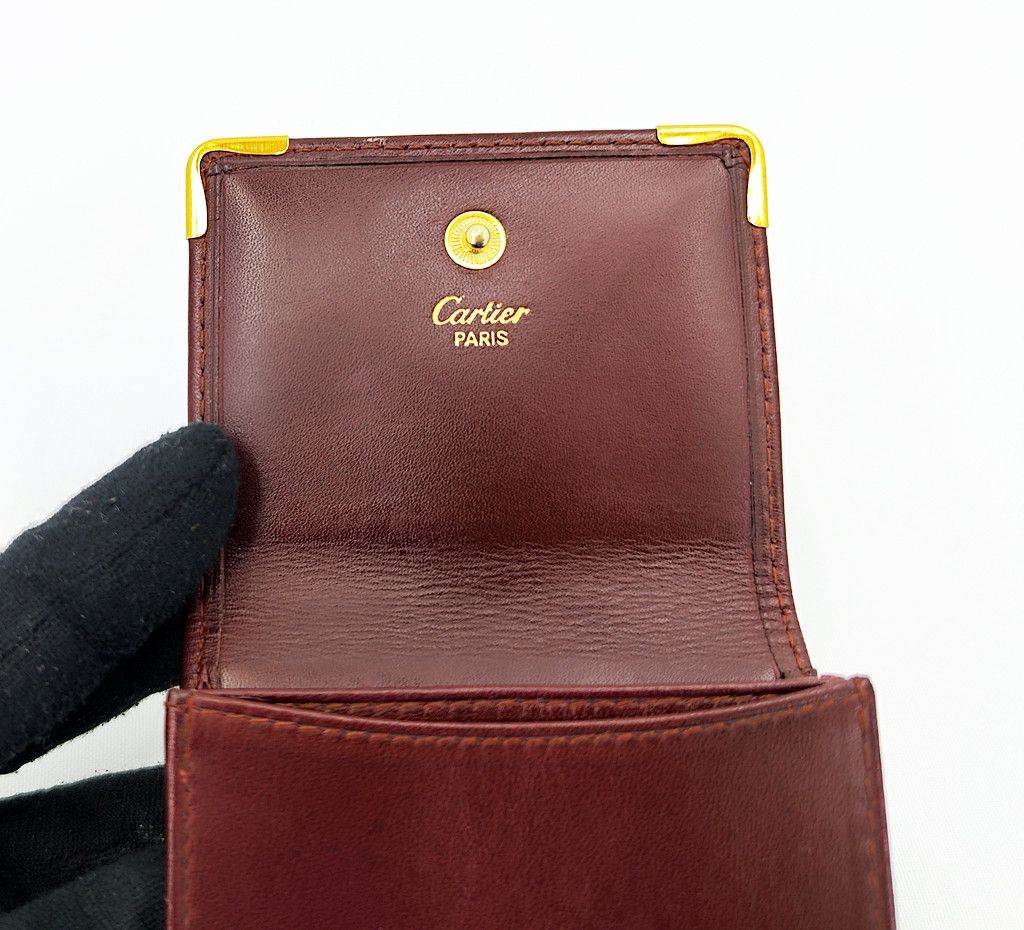 Cartier CARTIER full leather card and coin case Size ONE SIZE - 2 Thumbnail