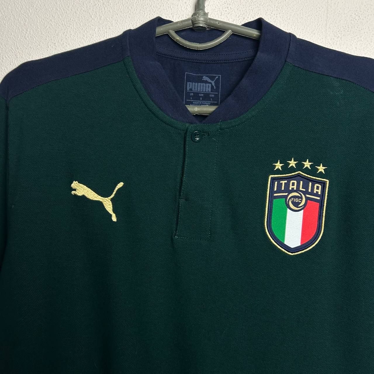 Puma Mens Puma FC Italy Soccer national tee size L Size US L / EU 52-54 / 3 - 2 Thumbnail