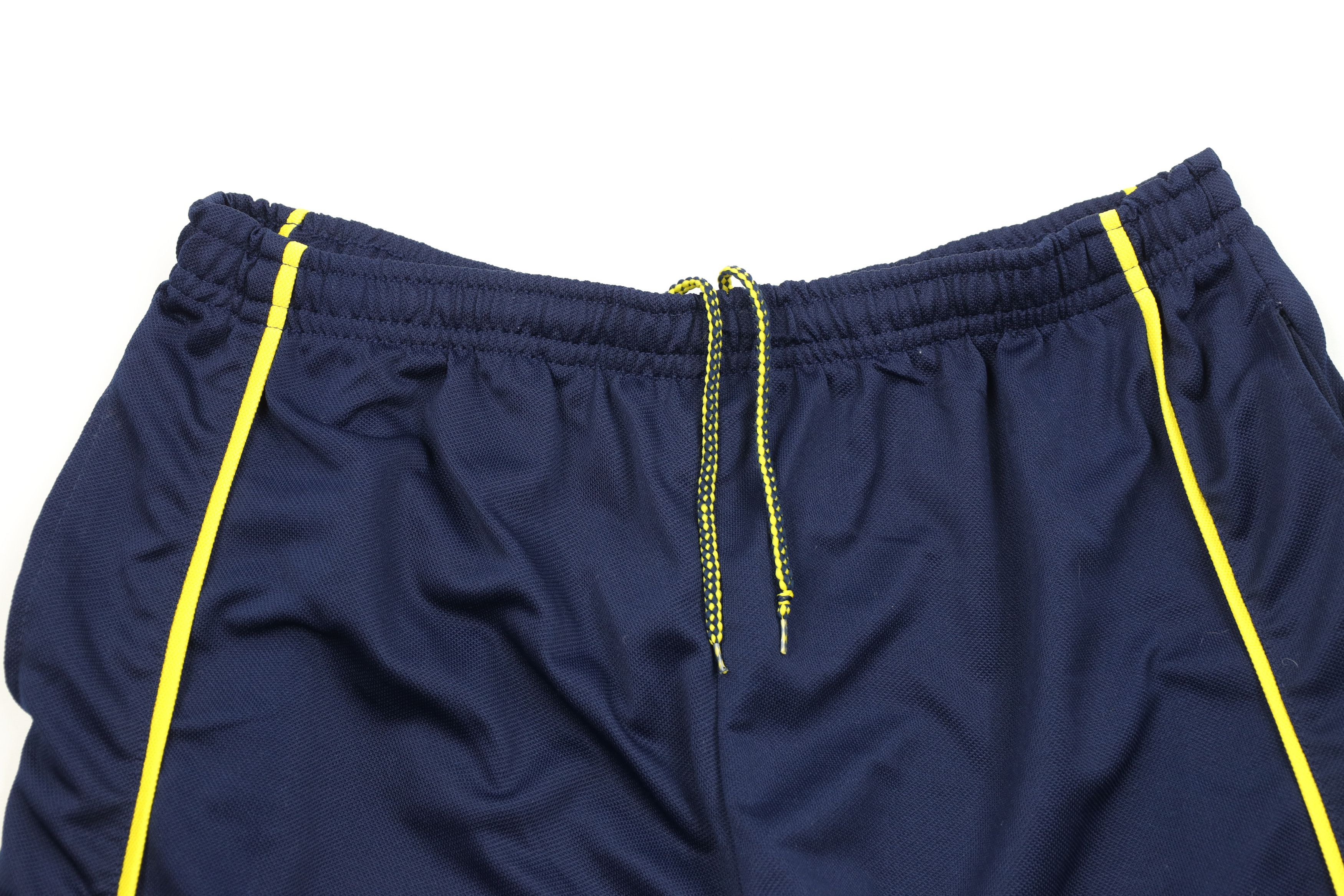 Vintage Vintage 90s Spell Out University of Michigan Gym Shorts Blue Size US 36 / EU 52 - 2 Thumbnail