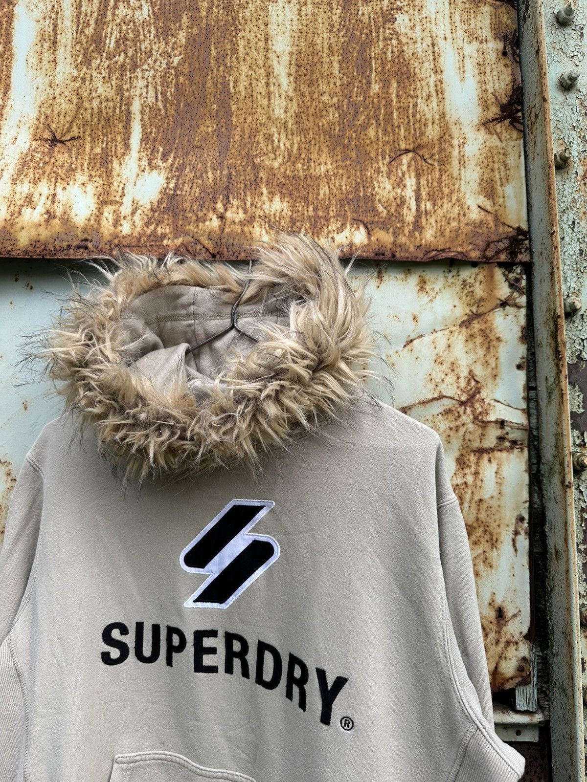 If Six Was Nine × Superdry Vintage Japanese Style Fur Superdry Hoodie Custom By Me Size US M / EU 48-50 / 2 - 15 Thumbnail