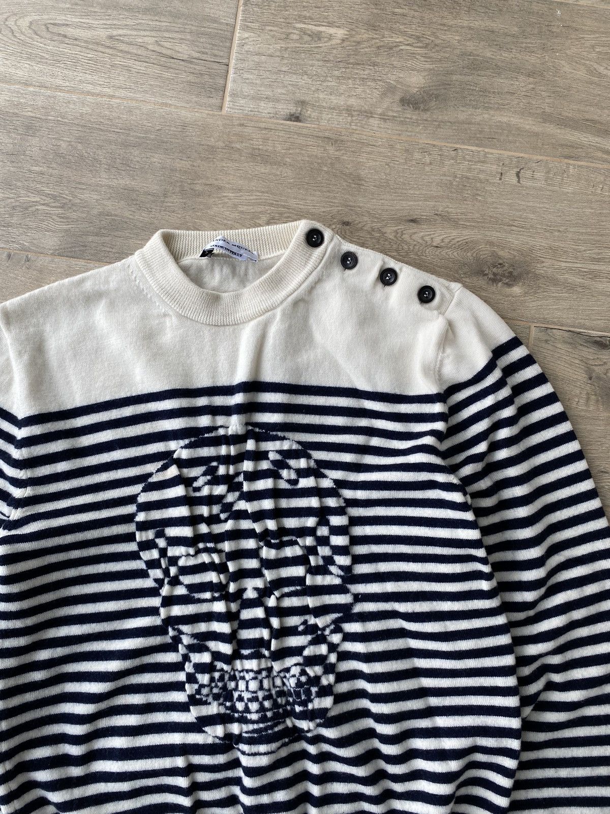 Alexander McQueen Alexander Mqueen Skull Sweater Size L / US 10 / IT 46 - 7 Thumbnail