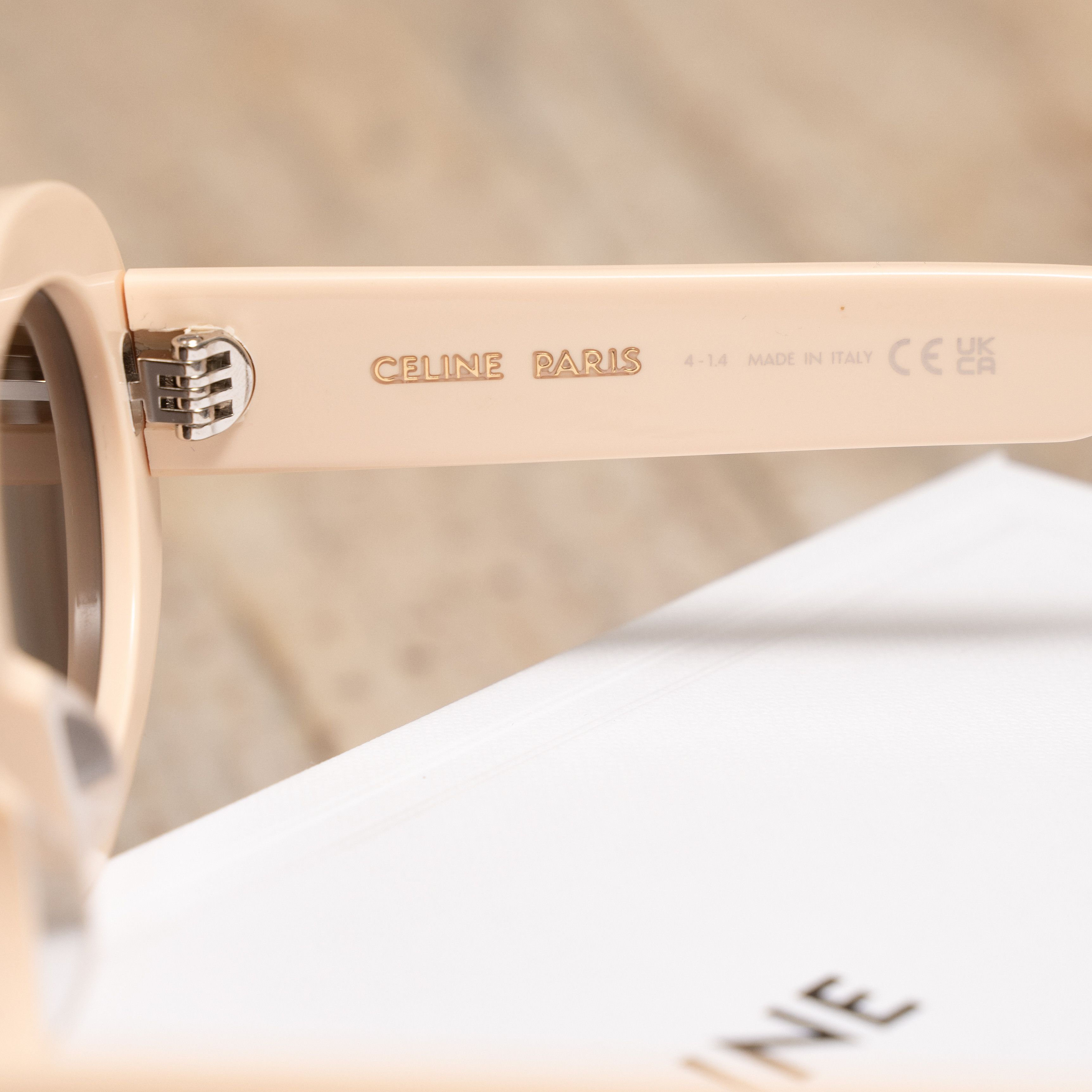 Celine CELINE Triomphe 01 Oval Sunglasses Size ONE SIZE - 4 Thumbnail