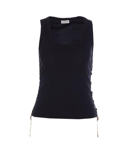 Burberry BURBERRY Women Tops 8109196 A1189 Black Size L / US 10 / IT 46 - 1 Thumbnail