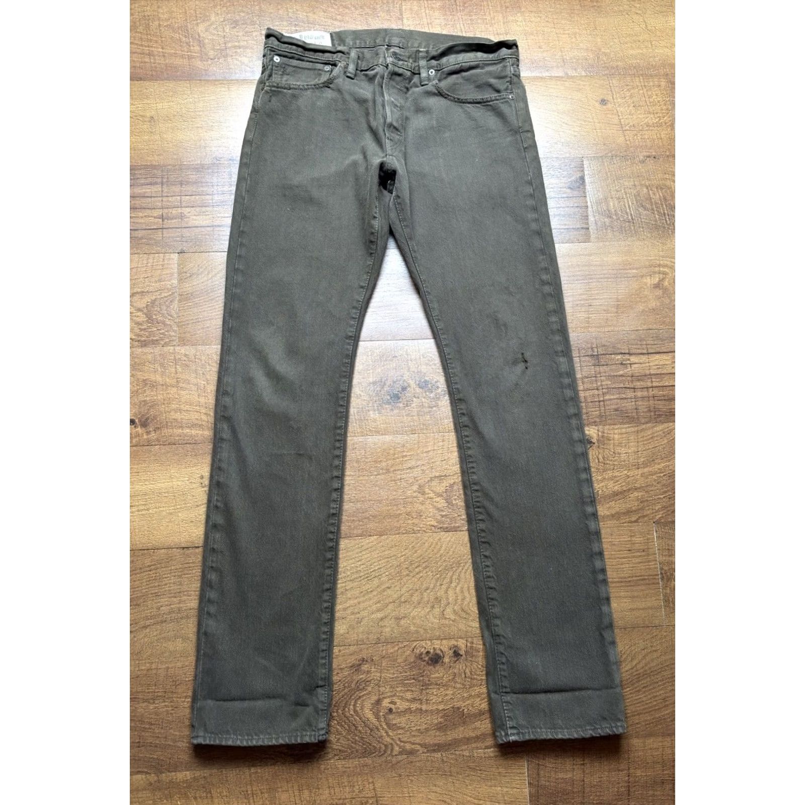 Polo Ralph Lauren Polo Ralph Lauren Varick Slim 625 Dark Olive Jeans 100% Cotton Men’s 32X34 Slim 5-Pocket Denim Jeans Mens Regular Green Size US XS / EU 42 / 0 - 3 Thumbnail