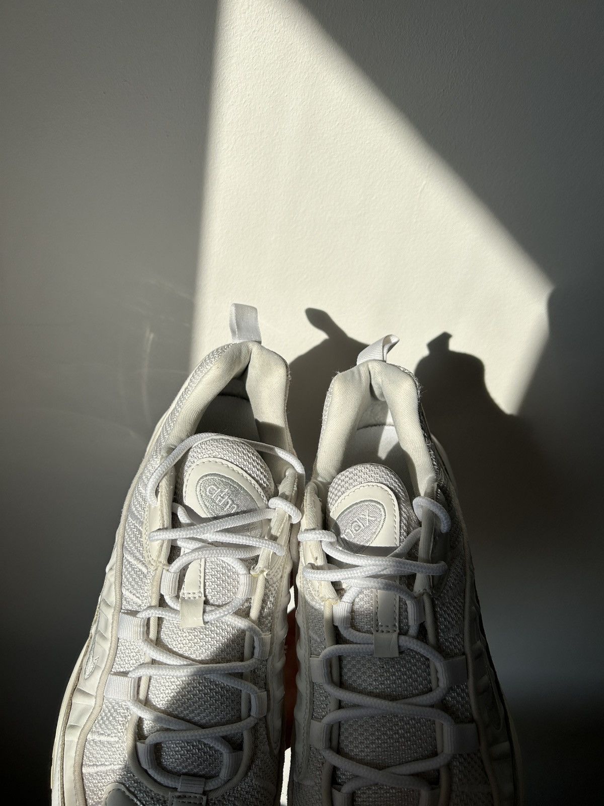 Nike 🔥DRILL TN NIKE AIR MAX 98 TRIPLE WHITE SHOES Y2K 🔥 | Grailed