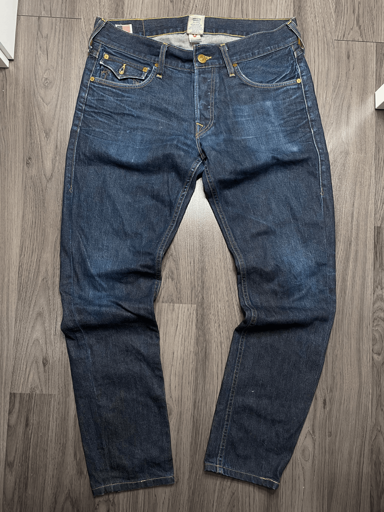 True Religion Vintage Y2K True Religion Flap Pocket Jeans Size US 34 / EU 50 - 3 Thumbnail