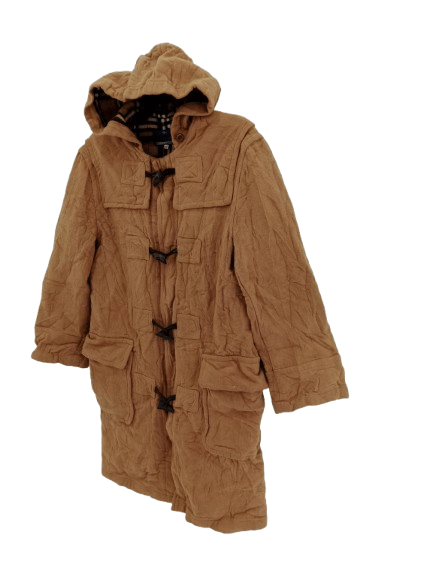 Burberry × Designer Burberrys Blue Label Wool Parka Jacket Size M / US 6-8 / IT 42-44 - 3 Thumbnail