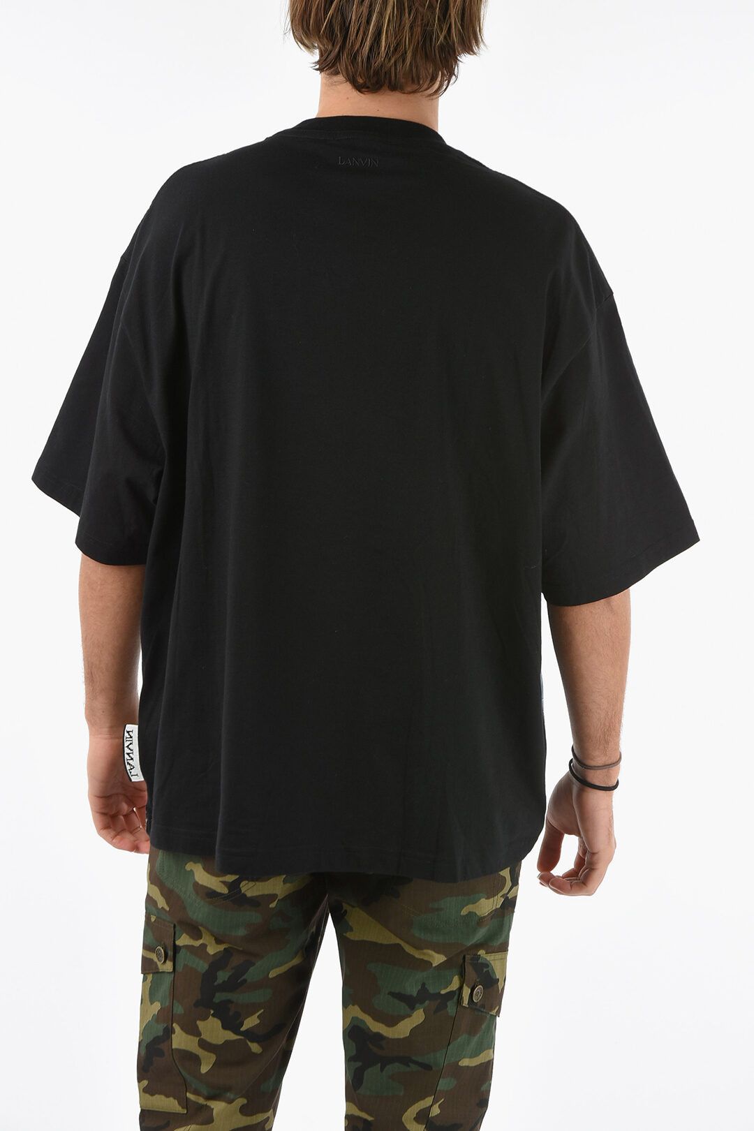 Lanvin o1y0225 Crewneck T-Shirt in Multicolor Size US XS / EU 42 / 0 - 2 Thumbnail