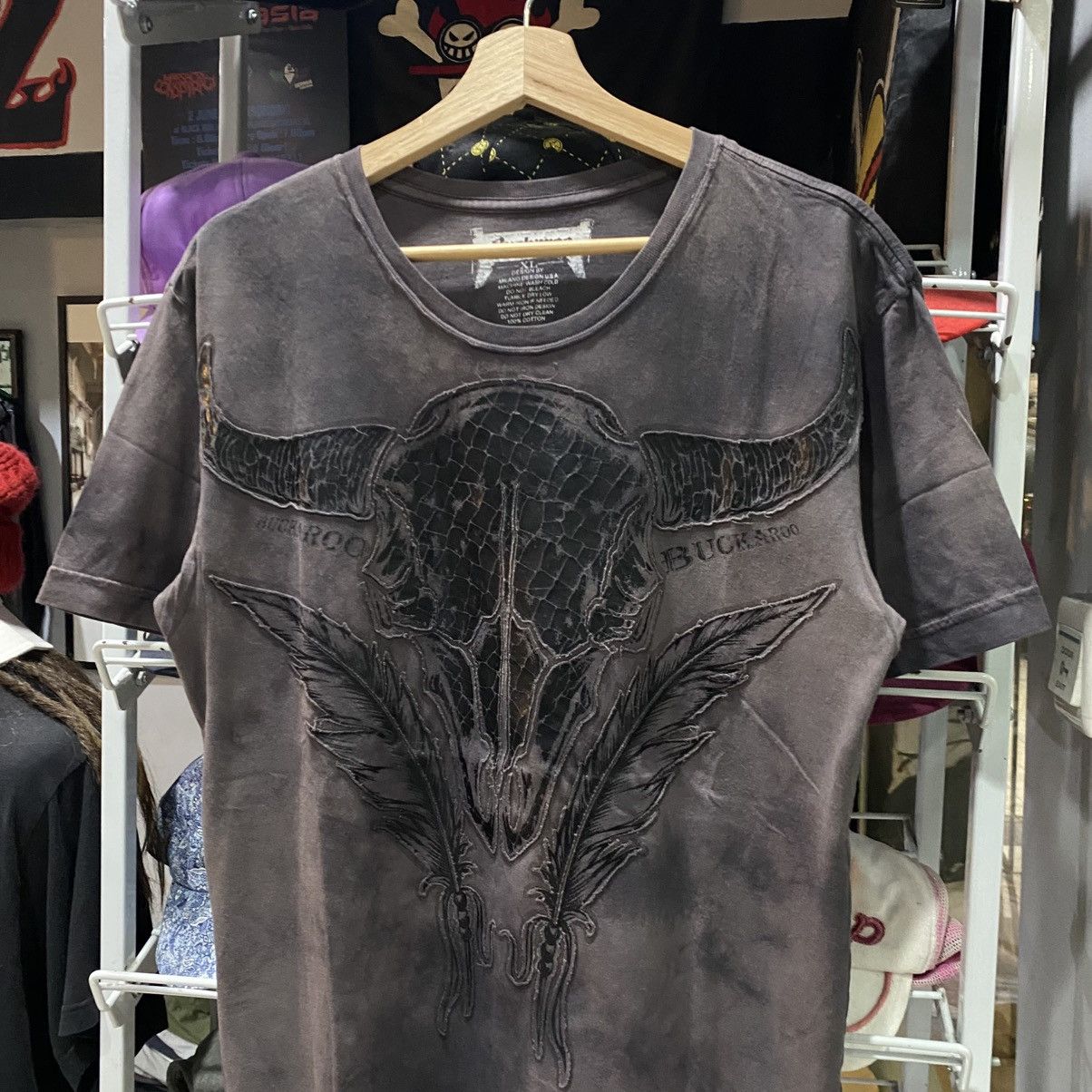 Affliction Buckaroo t-shirt Size US L / EU 52-54 / 3 - 3 Thumbnail