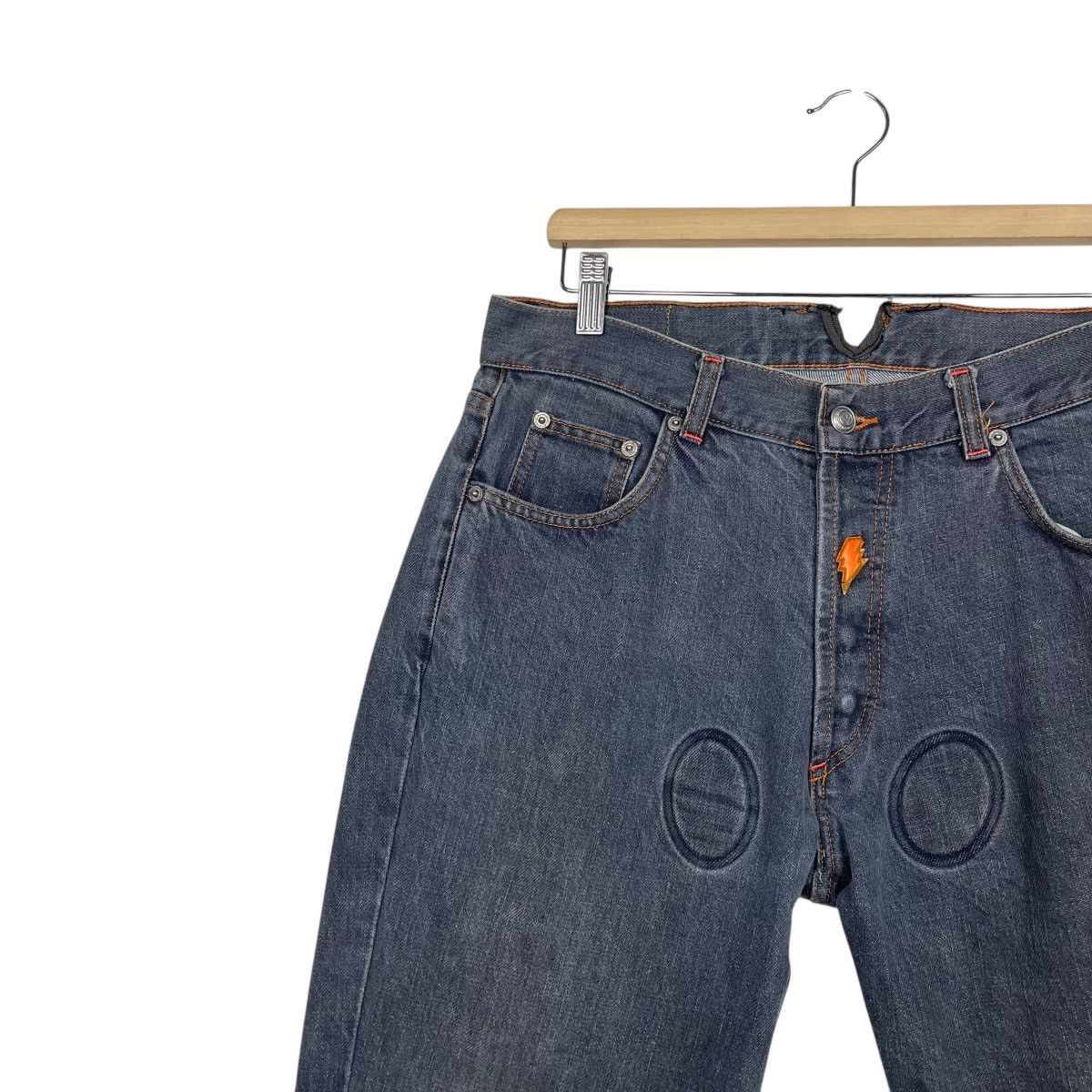 Walter Van Beirendonck W&Lt Walter Van Beirendonck Padded Pistol Holster Jeans Size US 34 / EU 50 - 6 Thumbnail