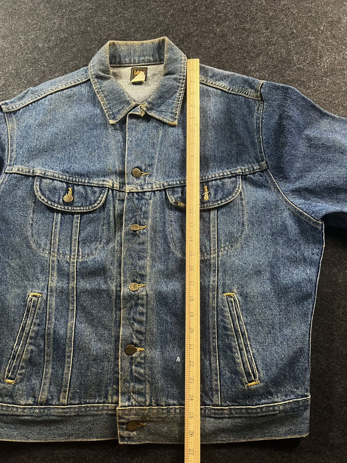 Lee Vintage 80’s lee denim riding jacket Size US XL / EU 56 / 4 - 5 Thumbnail