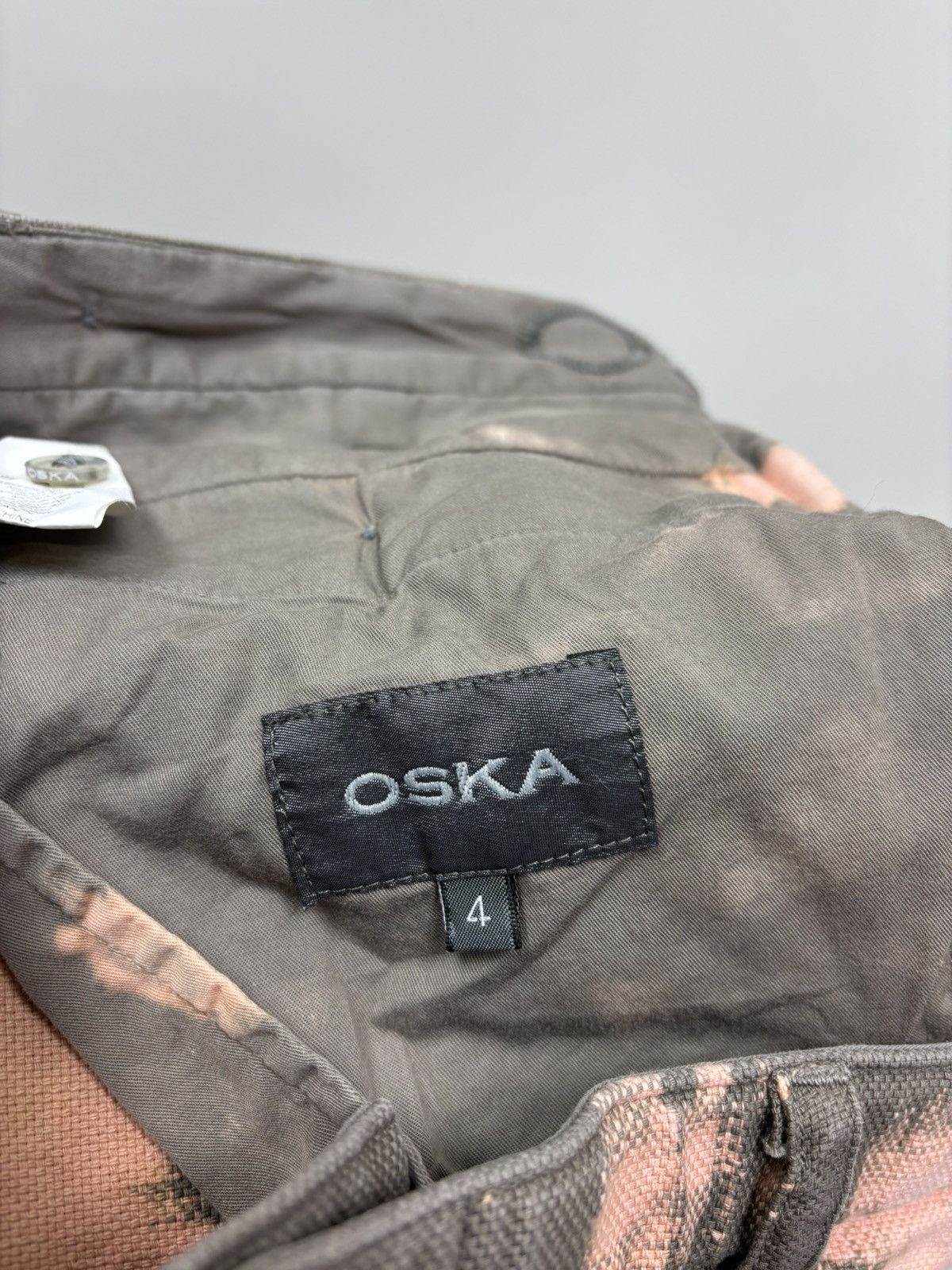 OSKA Womens pants handmade OSKA Size 4 Color Brown Size 27" / US 4 / IT 40 - 7 Thumbnail