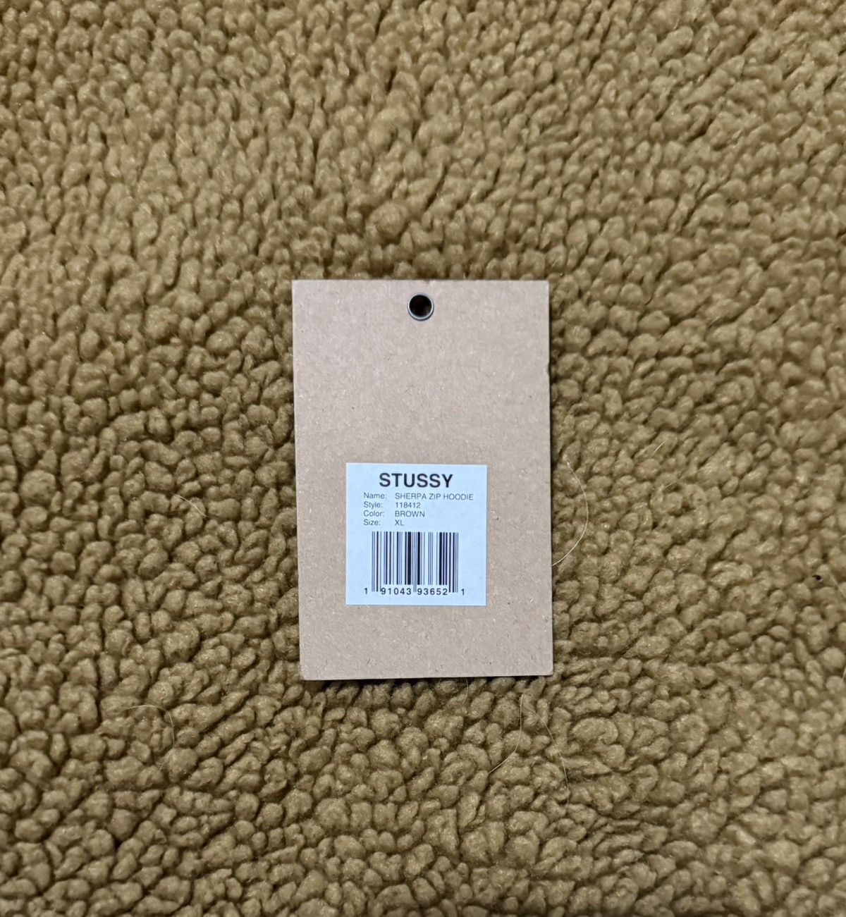 Stussy Stussy sherpa zip-up hoodie Size US XL / EU 56 / 4 - 5 Thumbnail