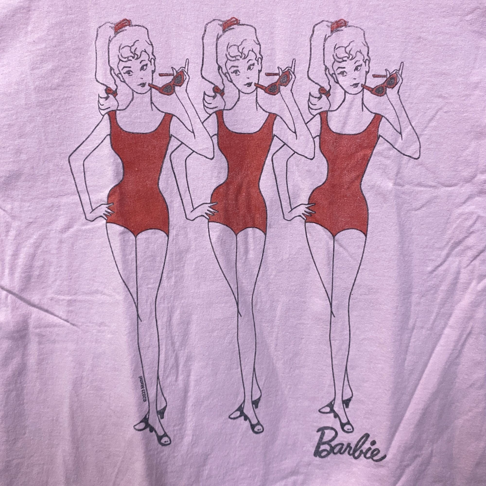 Junk Food Junk Food Clothing Barbie Doll Retro Graphic Oversized T-Shi Size XL / US 12-14 / IT 48-50 - 2 Thumbnail