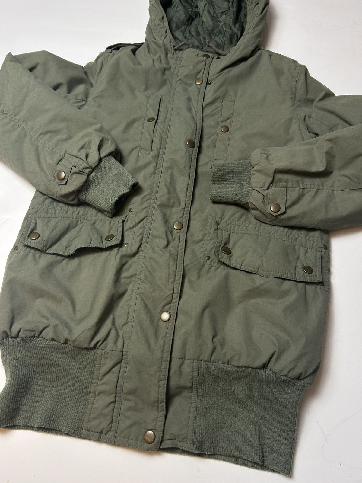 Hysteric Glamour × Japanese Brand RICHE GLAMOUR MULTI POCKET PARKA STYLE JACKET Size M / US 6-8 / IT 42-44 - 2 Thumbnail