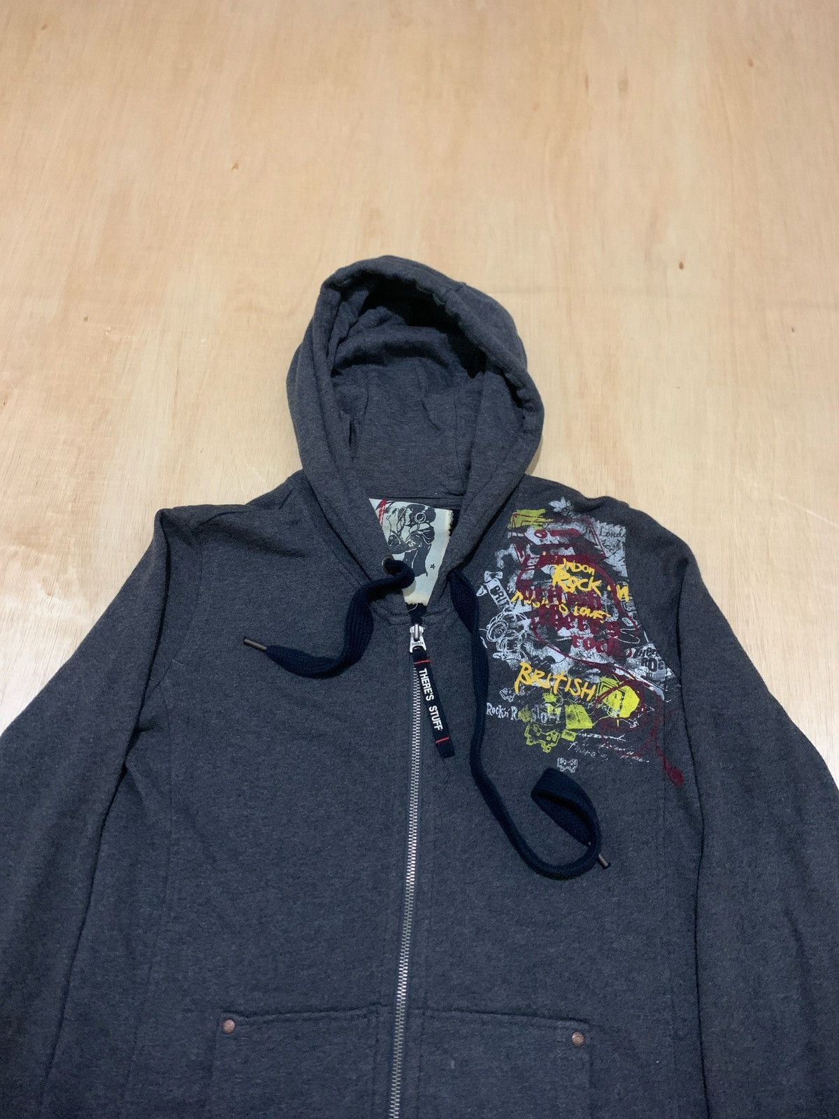 Hysteric Glamour × If Six Was Nine × Japanese Brand Theres Rock Zip Hoodie ifsixwasnine Punk style Size US L / EU 52-54 / 3 - 2 Thumbnail