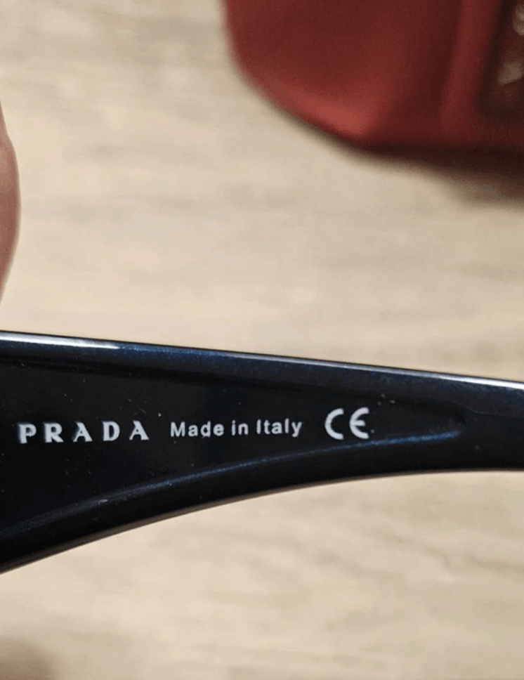 Prada × Vintage PRADA Sunglasses Rimless Sport Metal Frame Shield Wrap Size ONE SIZE - 7 Thumbnail