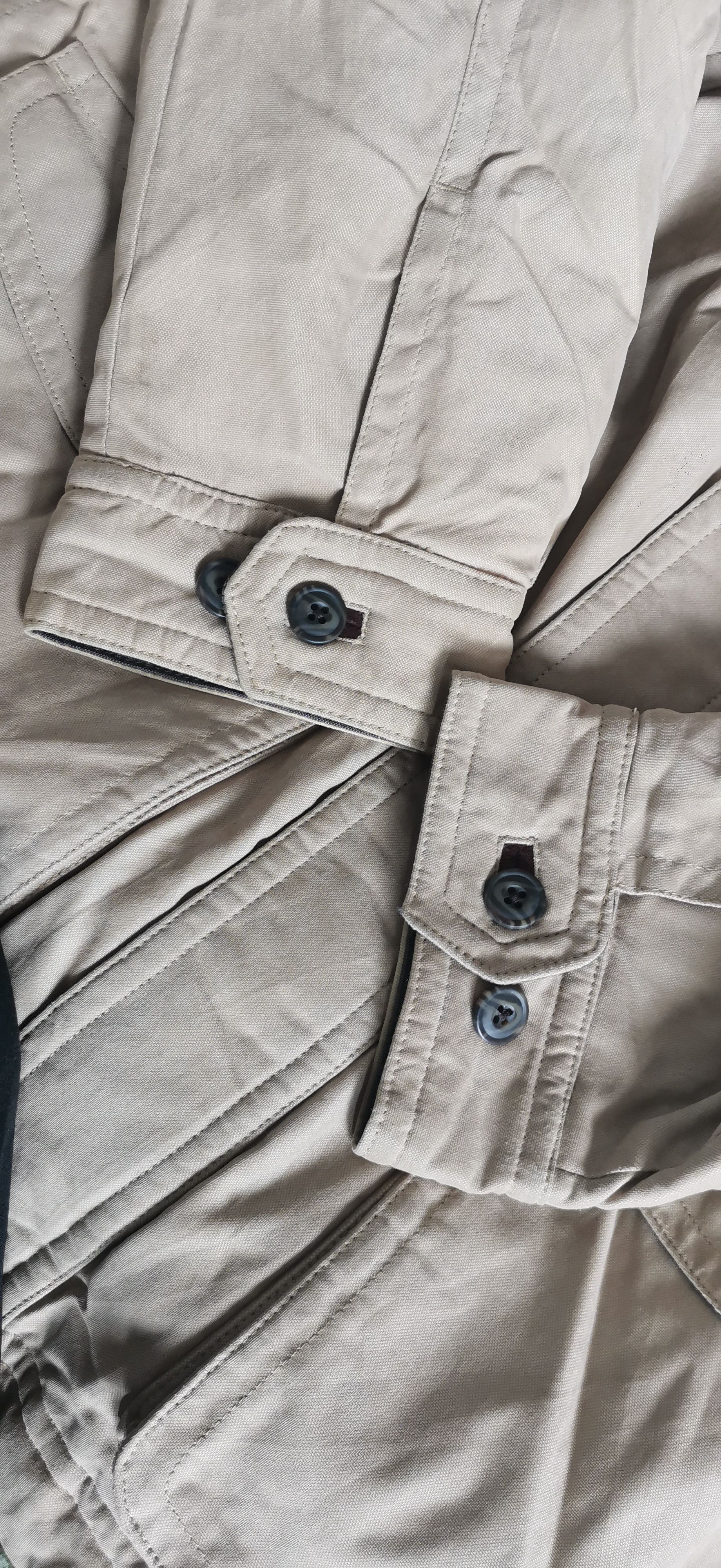 L.L. Bean Vintage L.L. Bean Workwear Chore Coat Beige - Size M Size US M / EU 48-50 / 2 - 7 Thumbnail