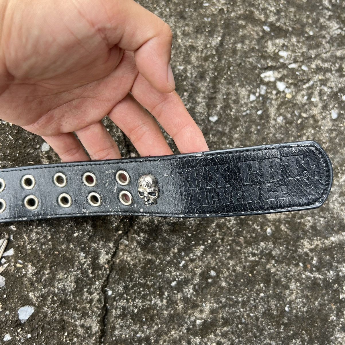 Japanese Brand SEX POT REVENGE PUNK SEDITIONARIES SKULL DESIGN BELT Size ONE SIZE - 9 Thumbnail