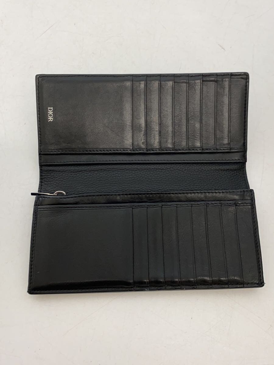 Dior Dior Calf Leather Long Wallet Black Size ONE SIZE - 4 Thumbnail