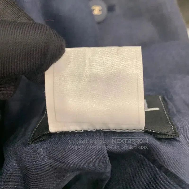 Chanel Chanel Blue Cotton Women's Jacket M . Size M / US 6-8 / IT 42-44 - 6 Thumbnail