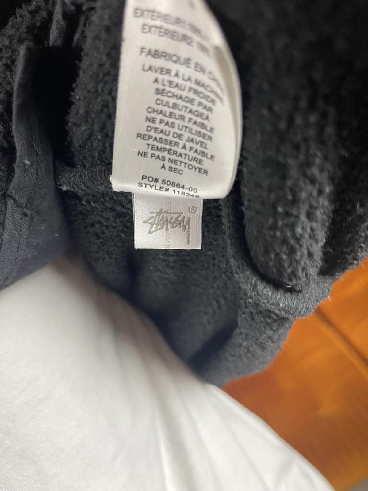 Stussy Stussy - Black and Blue Fleece Jacket Medium Size US M / EU 48-50 / 2 - 4 Thumbnail