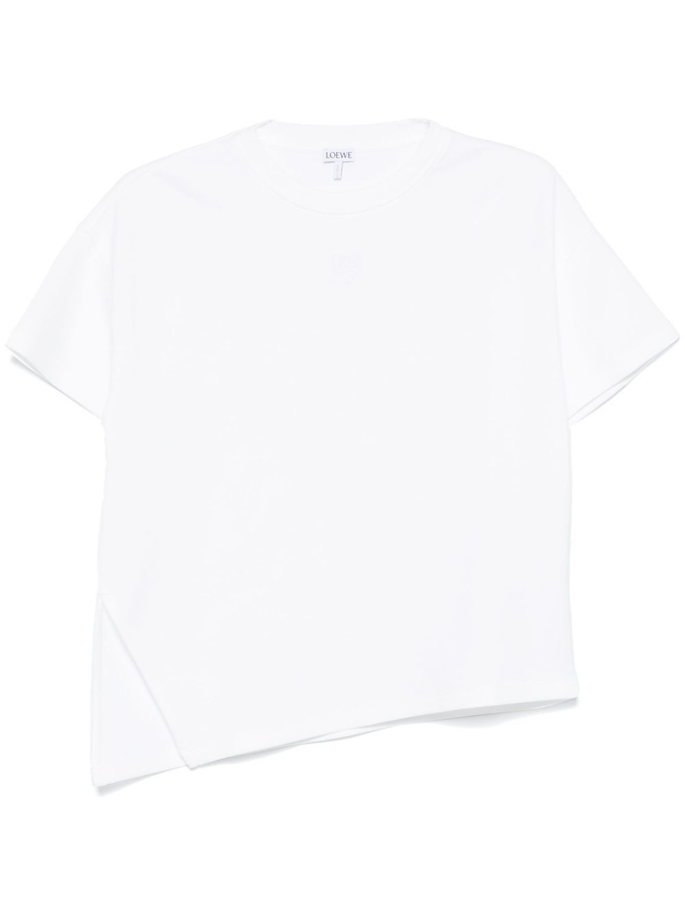 Loewe ASYMMETRIC COTTON T-SHIRT Size L / US 10 / IT 46 - 1 Thumbnail