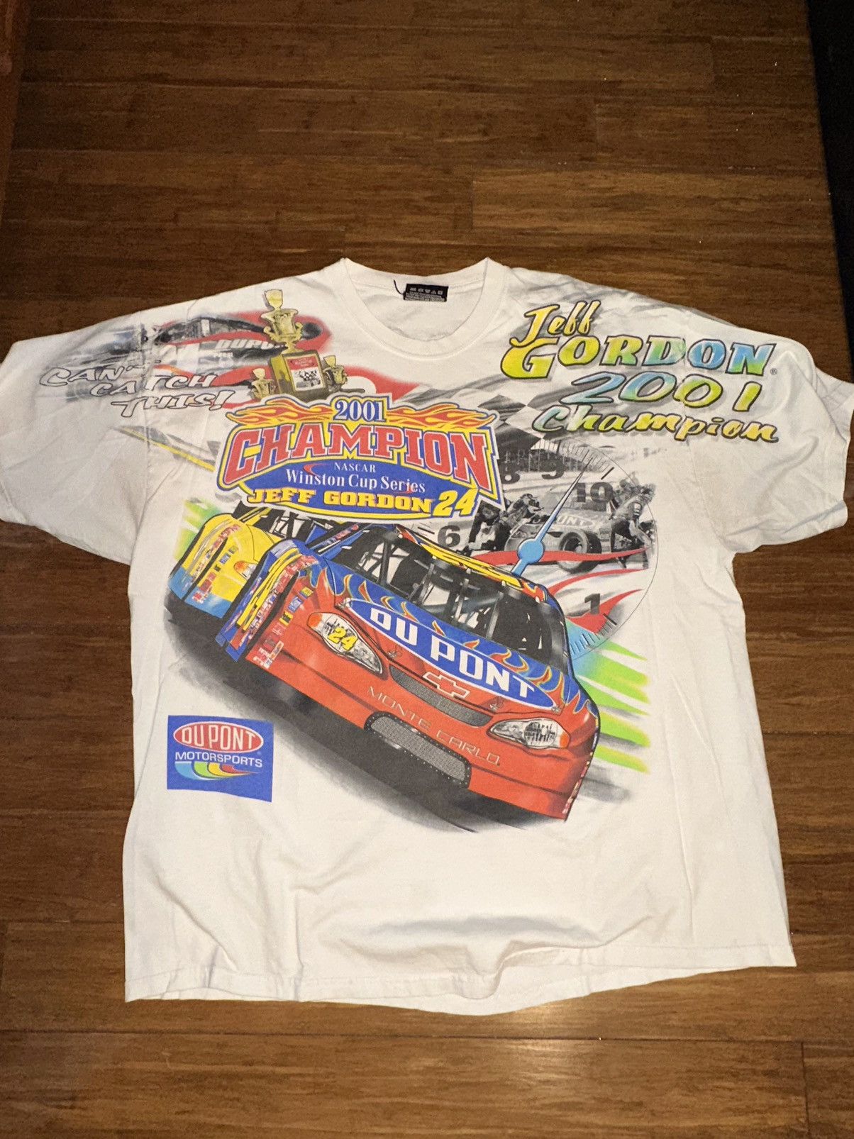 NASCAR 2001 jeff gordon all over print t shirt Size US XL / EU 56 / 4 - 1 Thumbnail
