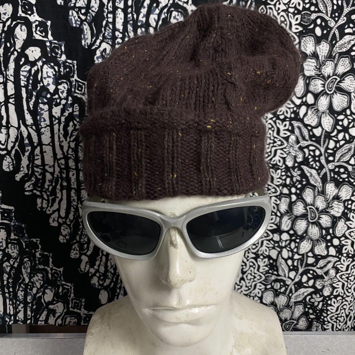 Beams Plus × Japanese Brand 2000s y2k beams knitted beanie hats Size ONE SIZE - 1 Thumbnail