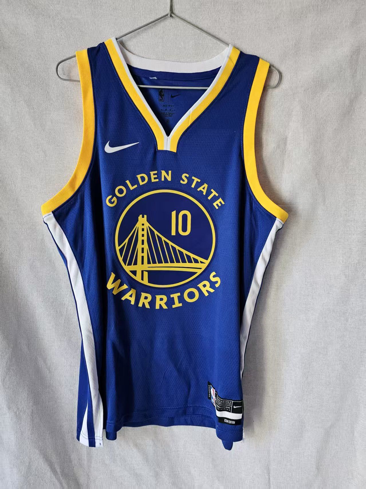 NBA Golden State Warriors #10 Jimmy Butler Jersey Blue Size US XL / EU 56 / 4 - 1 Thumbnail