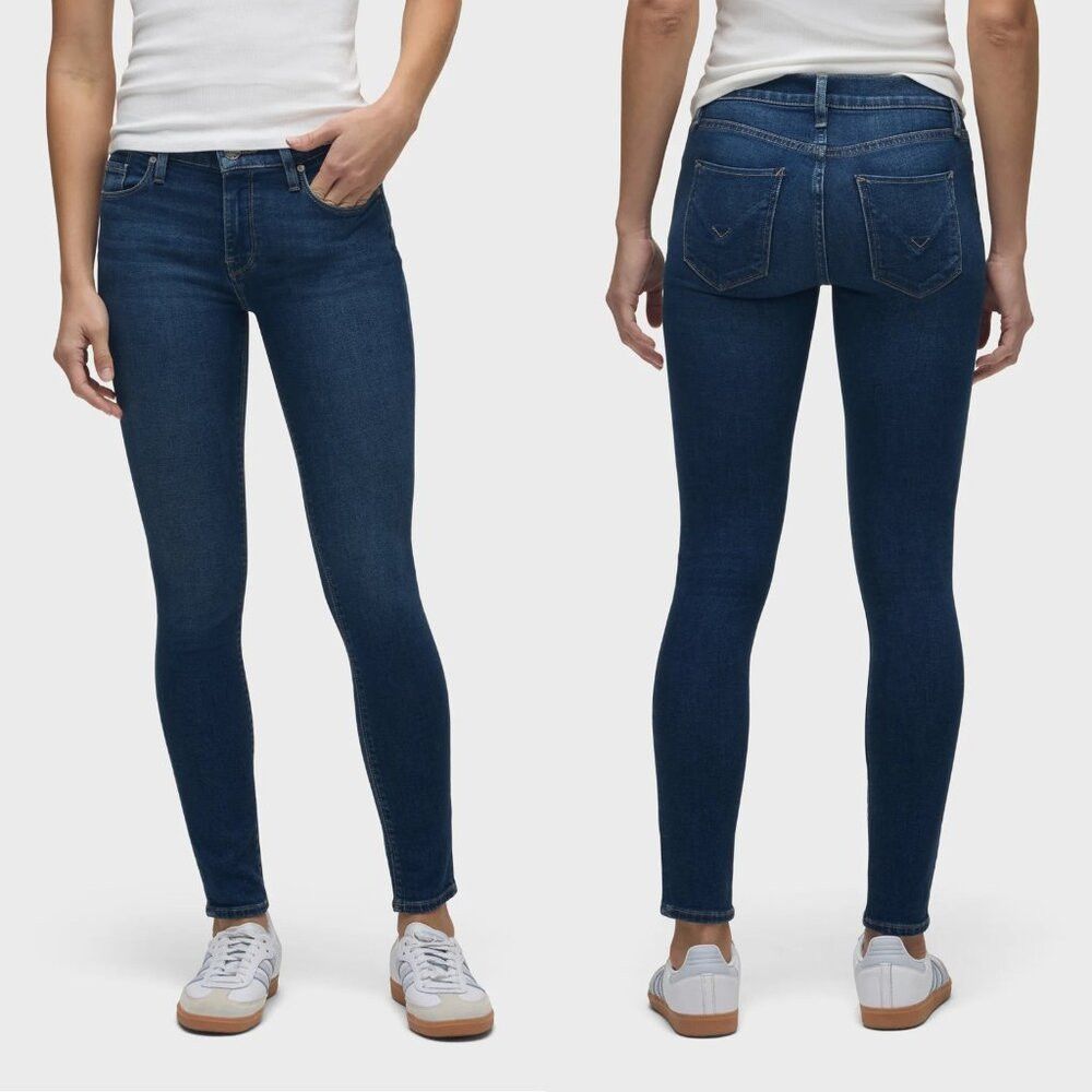 Hudson Hudson Nico Mid-Rise Super Skinny Ankle Jeans Size 25 Size 25" / US 0 / IT 36 - 1 Thumbnail