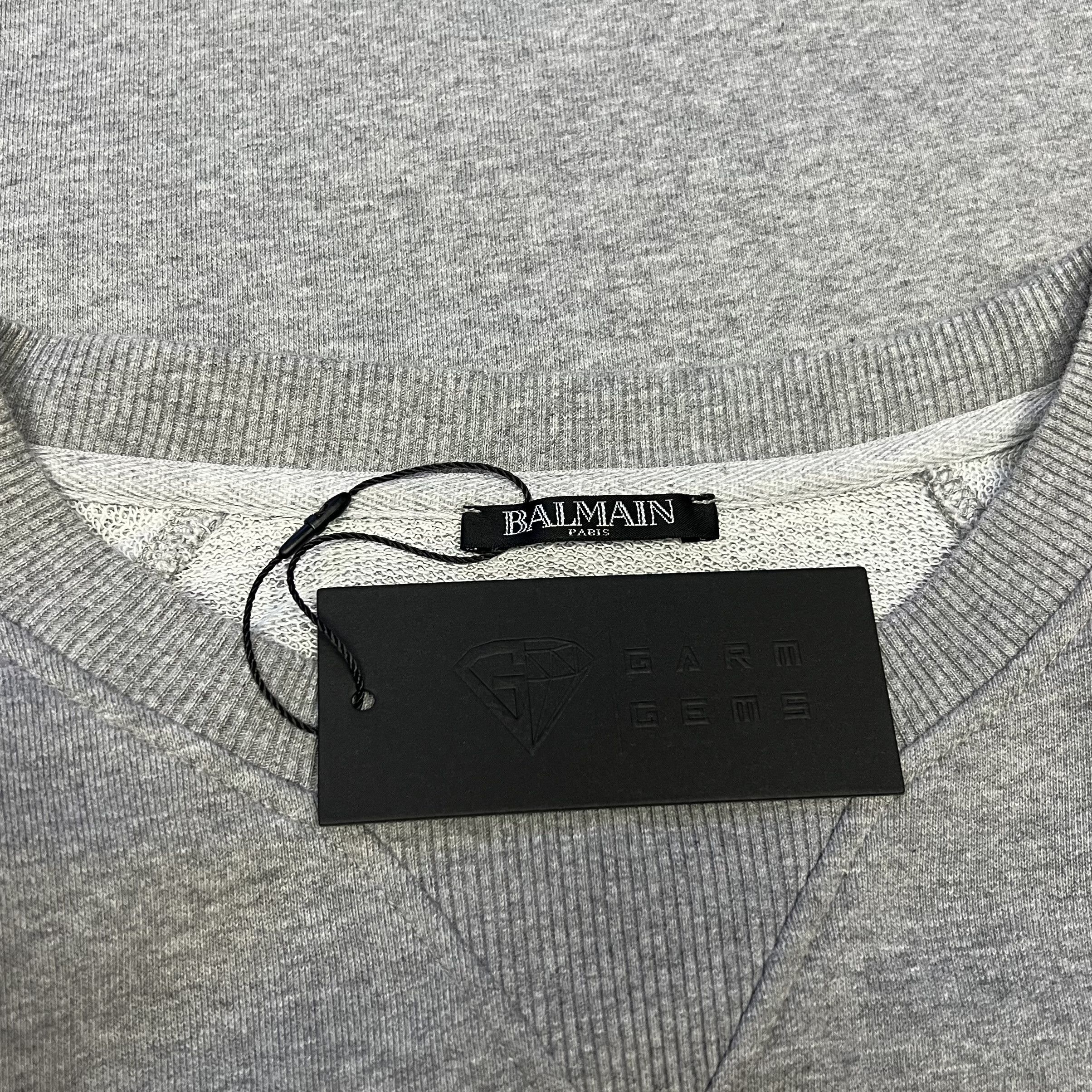 Balmain Balmain Logo Sweatshirt Size US L / EU 52-54 / 3 - 4 Thumbnail