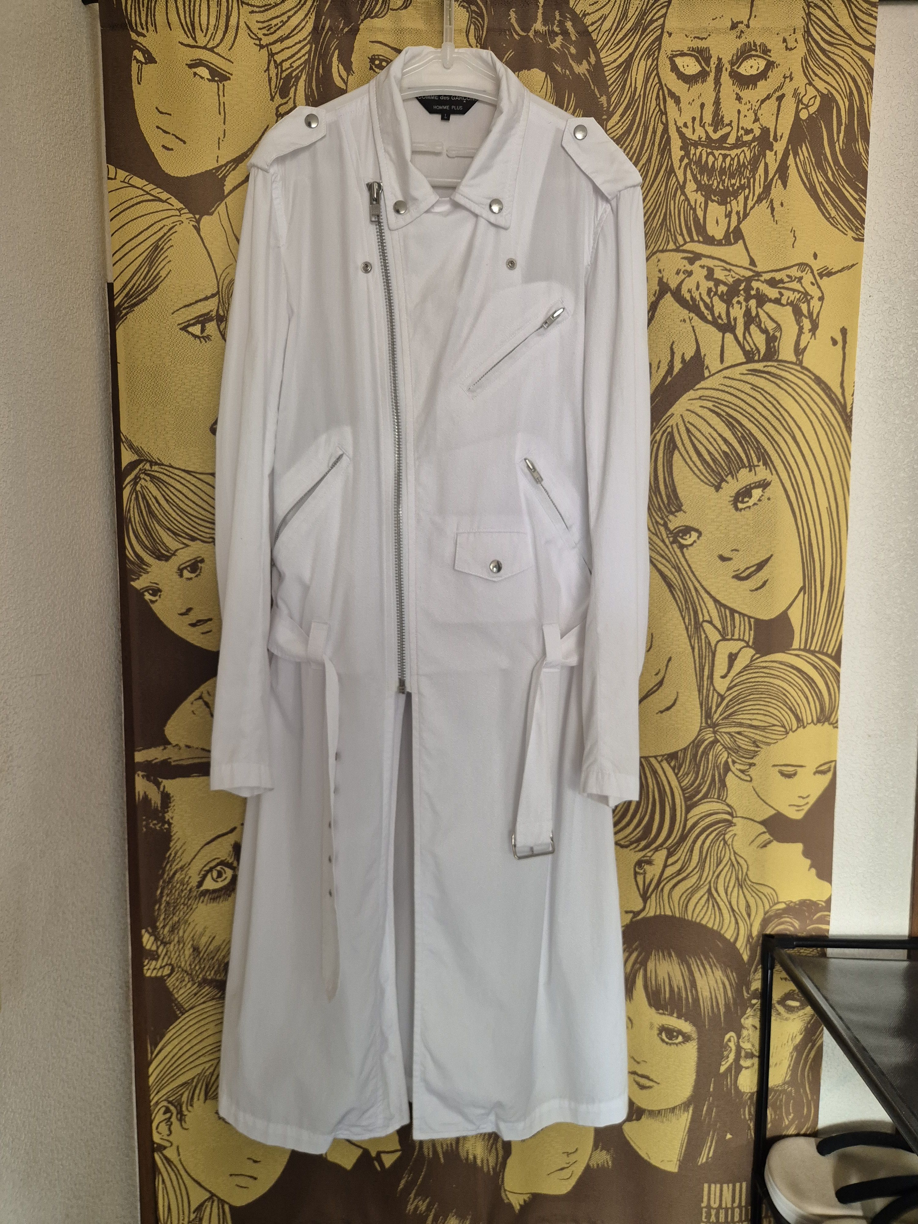 Comme des Garcons Homme Plus RARE AD2015 Riders jacket light long Size US L / EU 52-54 / 3 - 1 Thumbnail