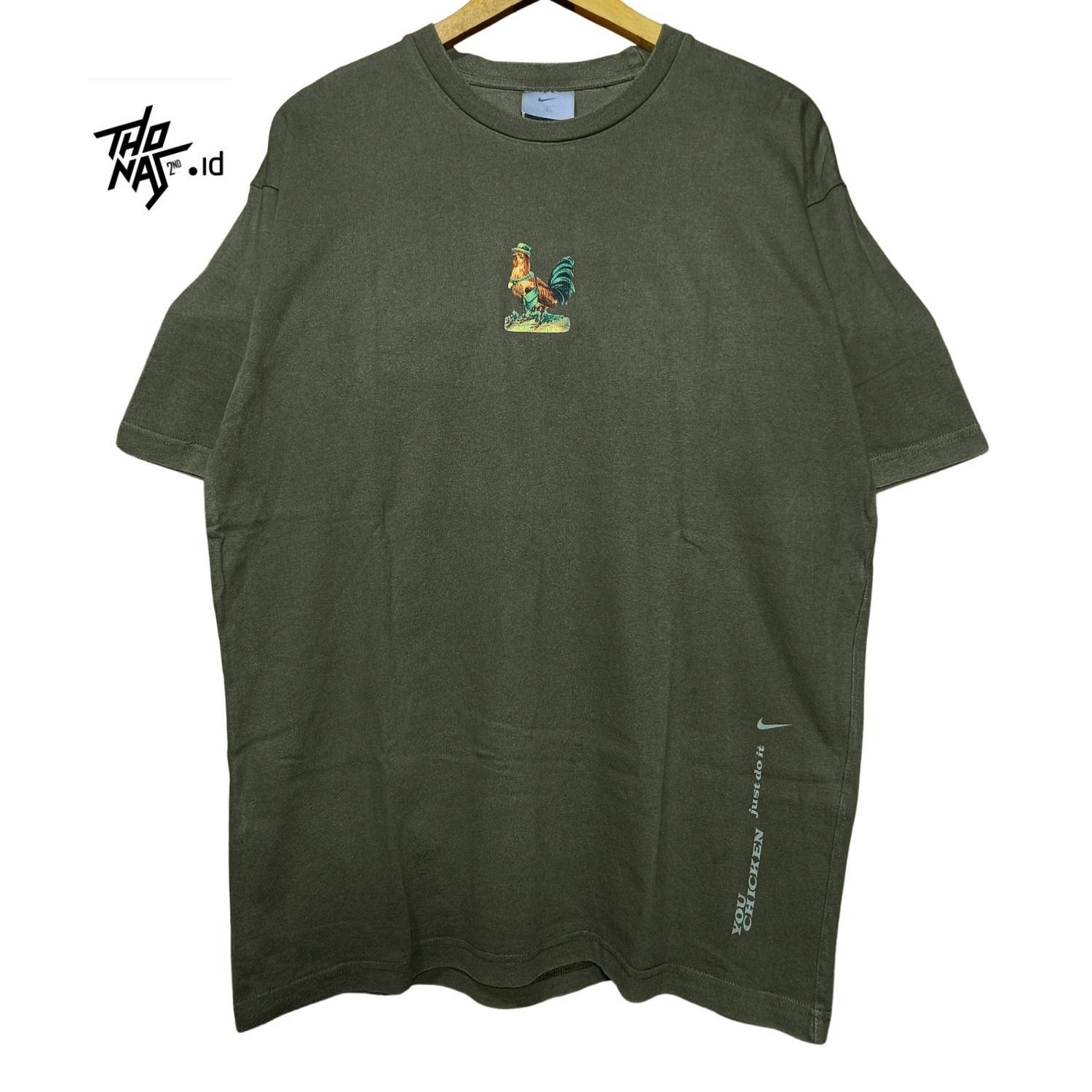 Nike Vintage Y2k Nike You Chicken just do it Size US L / EU 52-54 / 3 - 2 Thumbnail