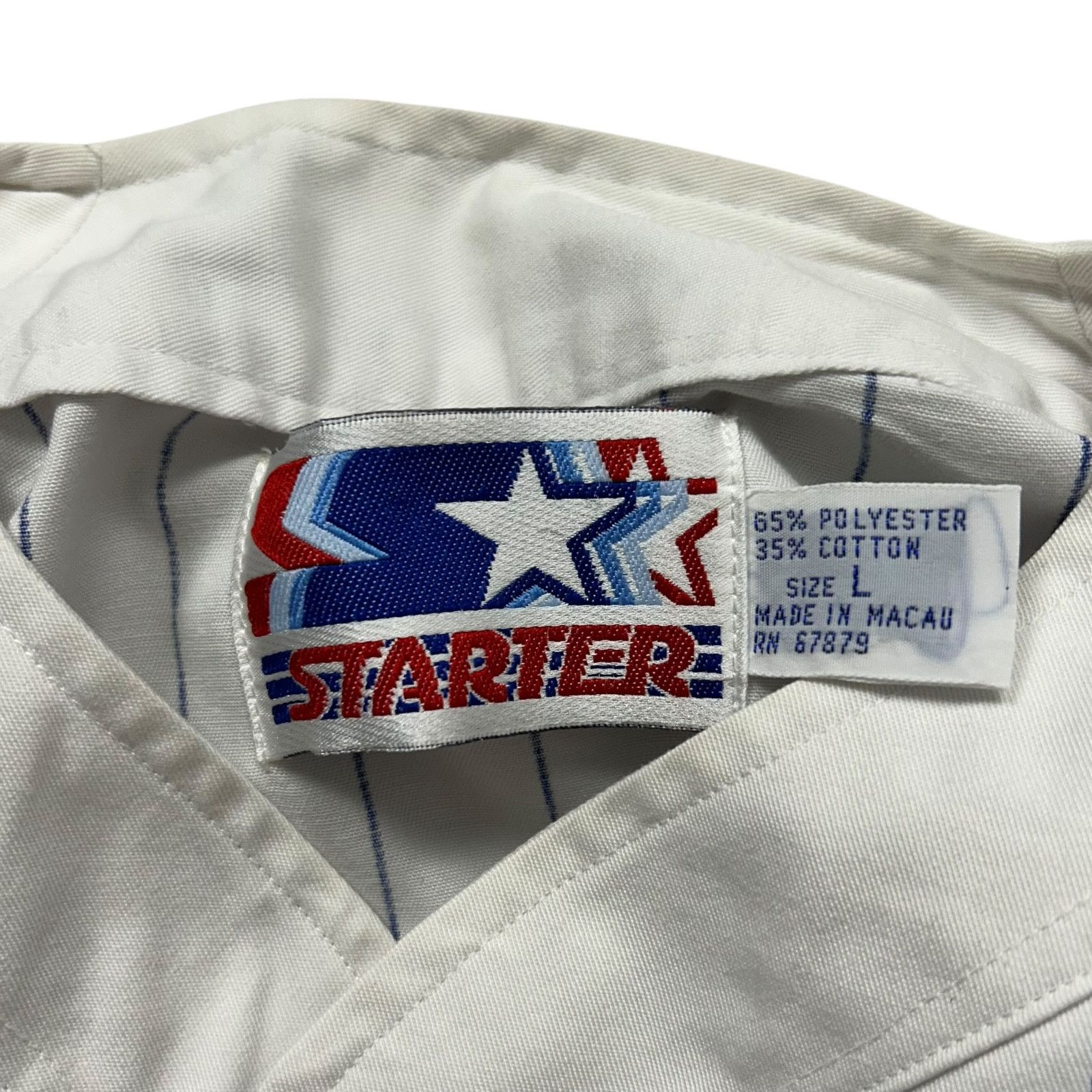 MLB VTG 90s NEW YORK METS STARTER NATIONAL LEAGUE PINSTRIPE Size US L / EU 52-54 / 3 - 6 Thumbnail