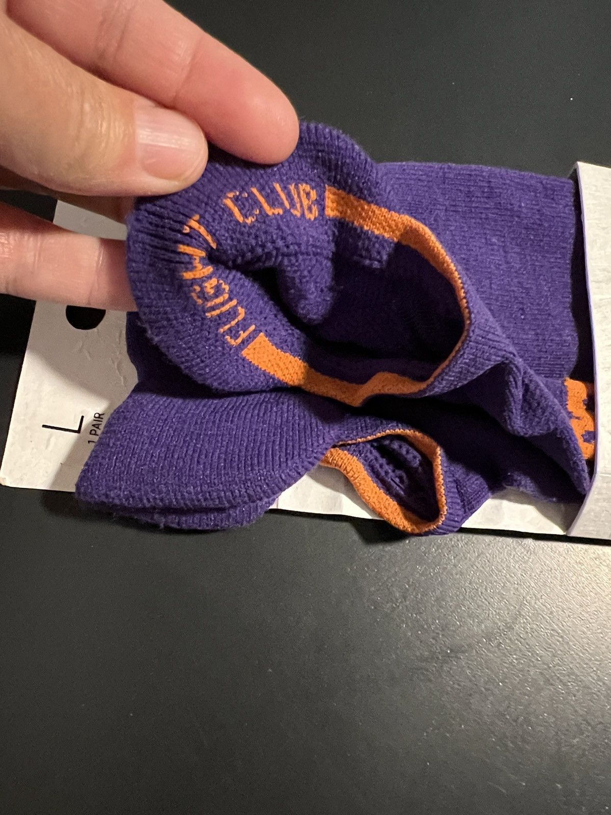Flight Club Flight Club Purple Stealth Socks - Size Large Size ONE SIZE - 4 Thumbnail