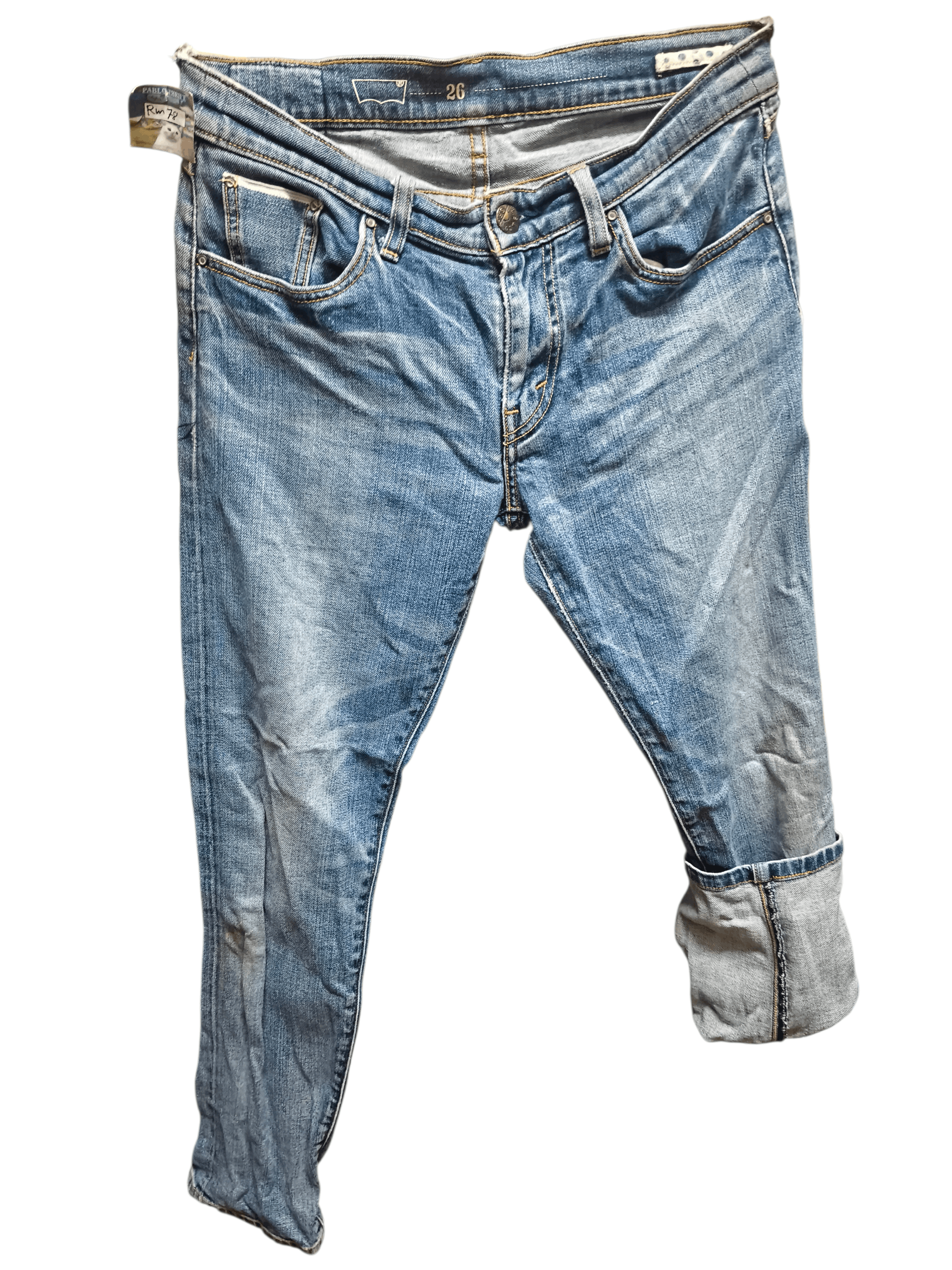 Levi's Levis denim jeans selvedge Size 32" / US 10 / IT 46 - 2 Thumbnail