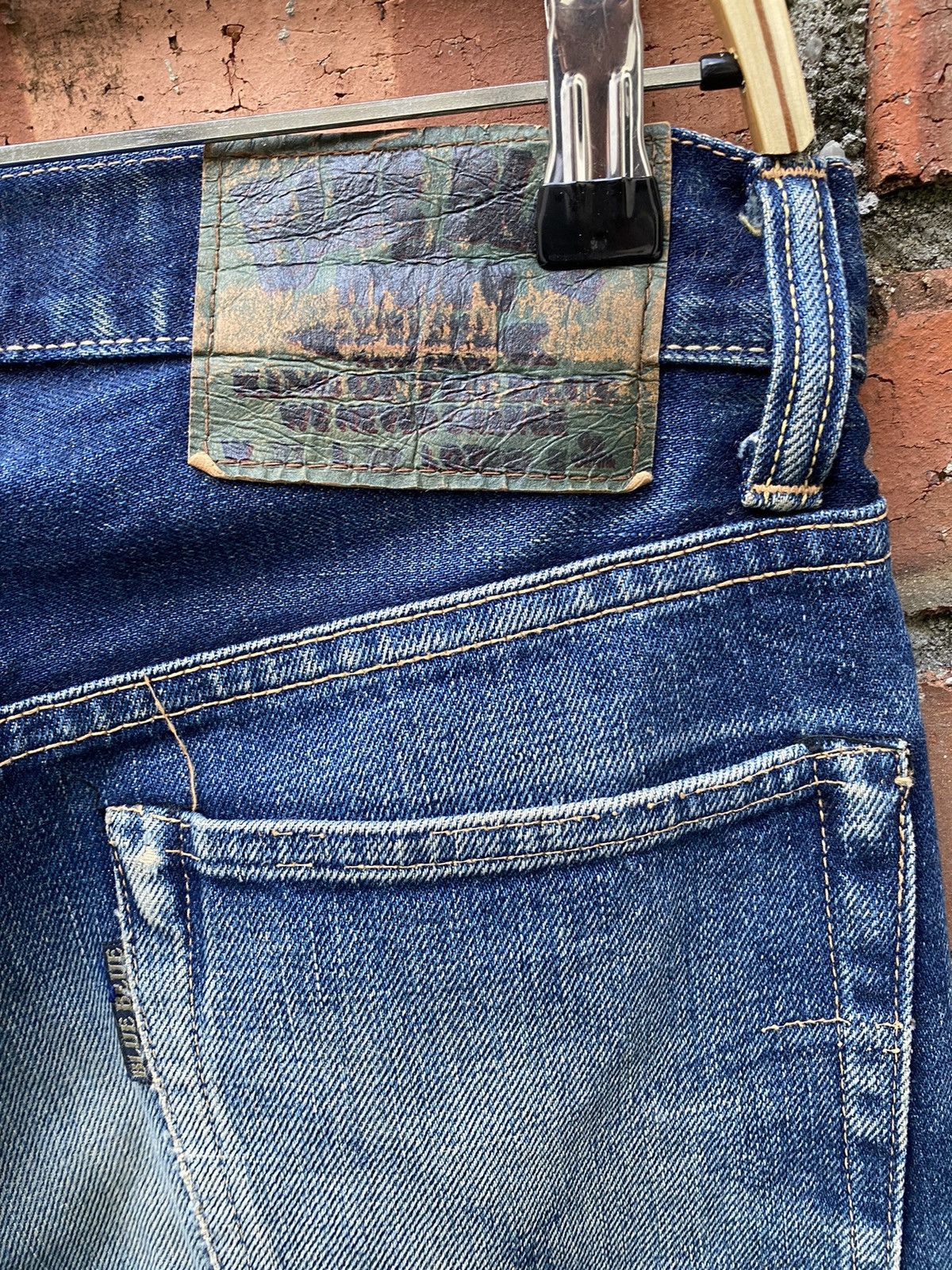 Blue Blue Japan × Japanese Brand × Vintage size 30x28.5 vintage blue blue denime redline Size US 30 / EU 46 - 3 Thumbnail