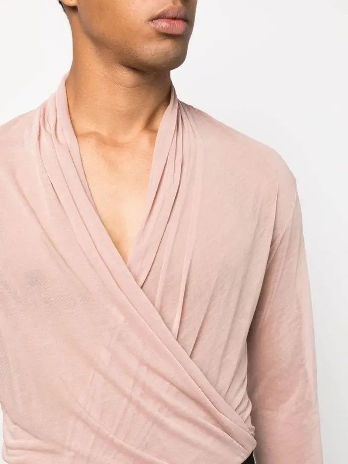 Saint Laurent Paris o1bcso1str10225 Warp Over Top In Jersey in Pink Size US XL / EU 56 / 4 - 5 Thumbnail