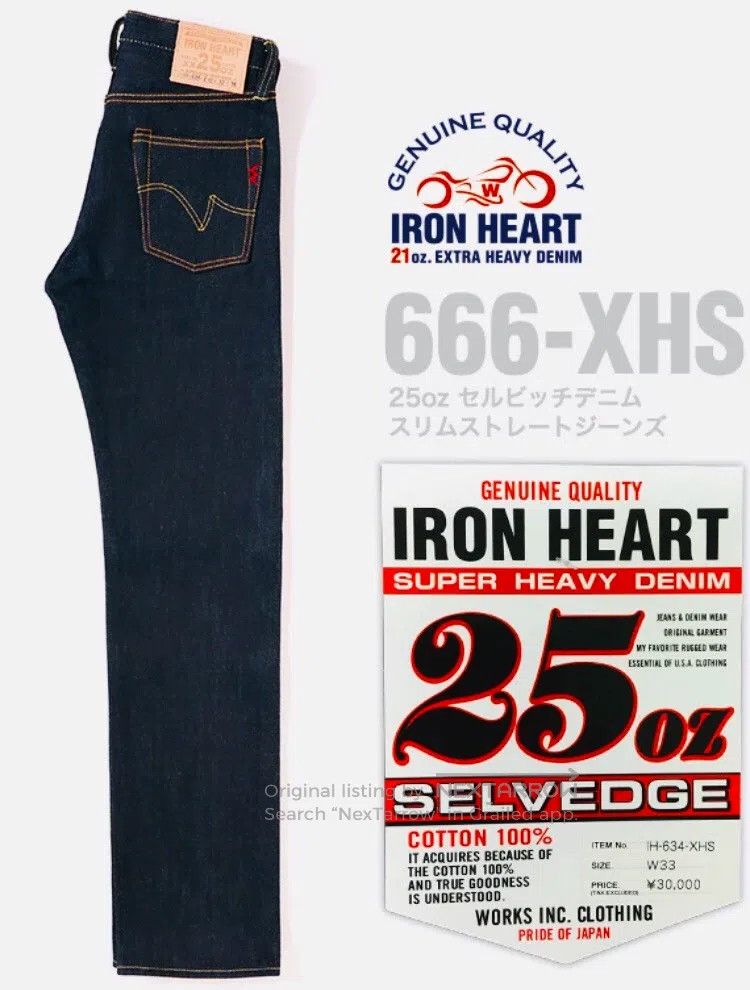 Other Iron Heart Jeans Size US 30 / EU 46 - 5 Thumbnail
