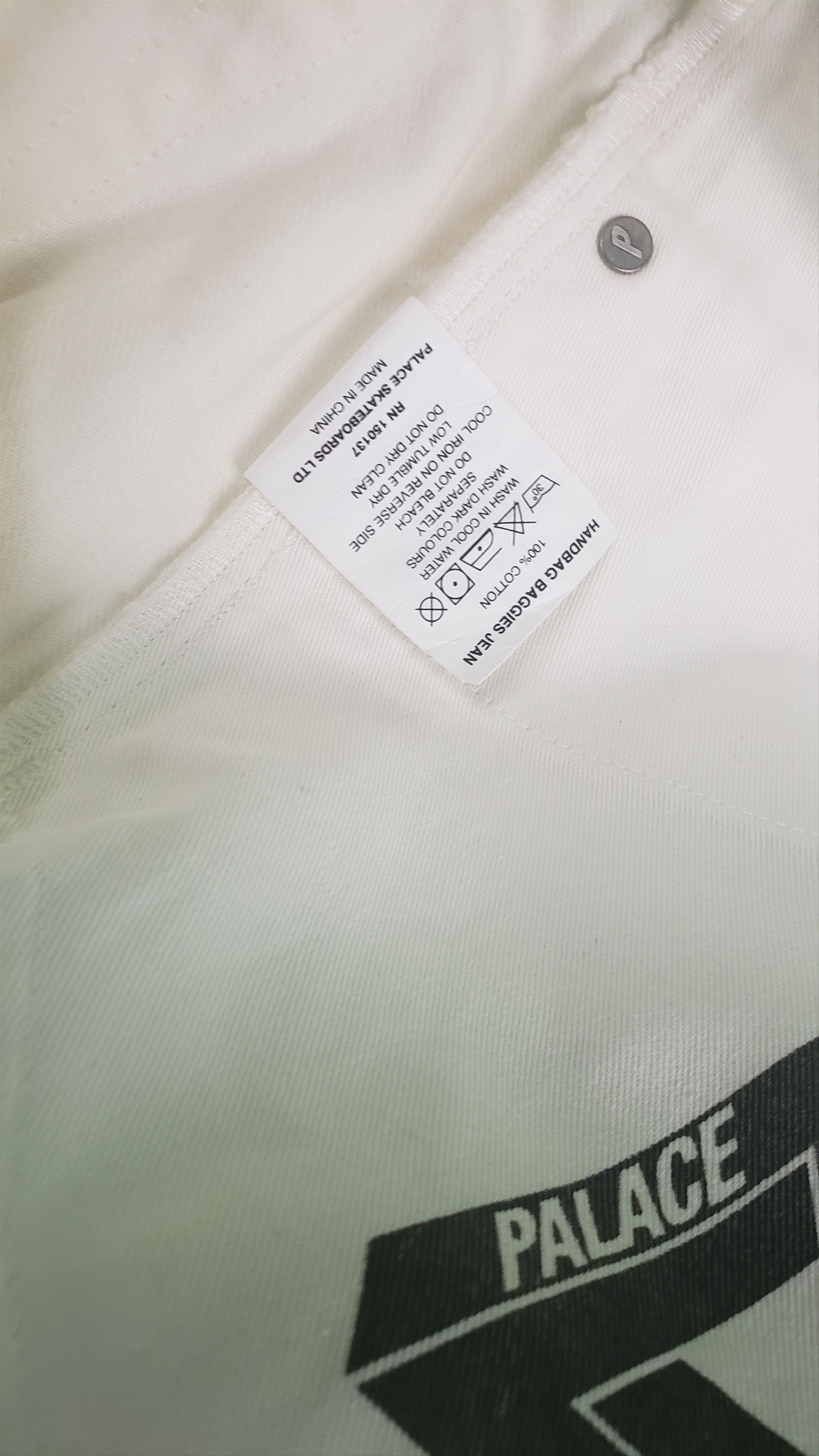 Palace Handbag Baggies Jeans | Grailed